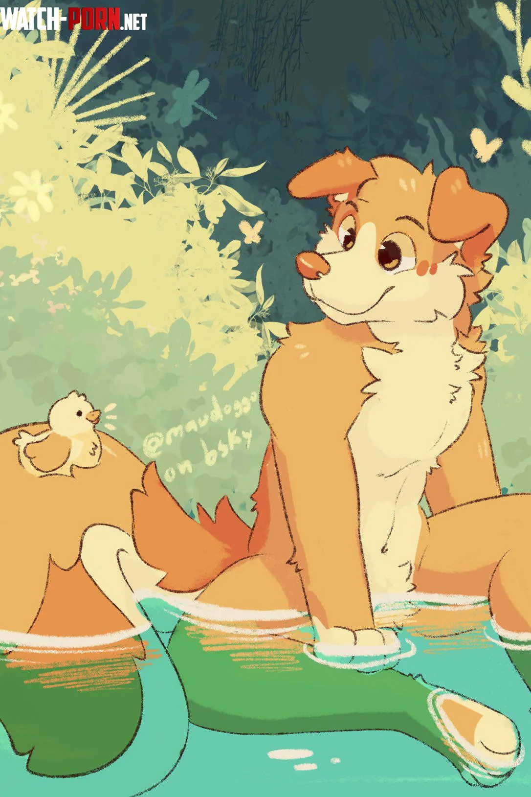 So Peaceful Maudoggo by DL2828