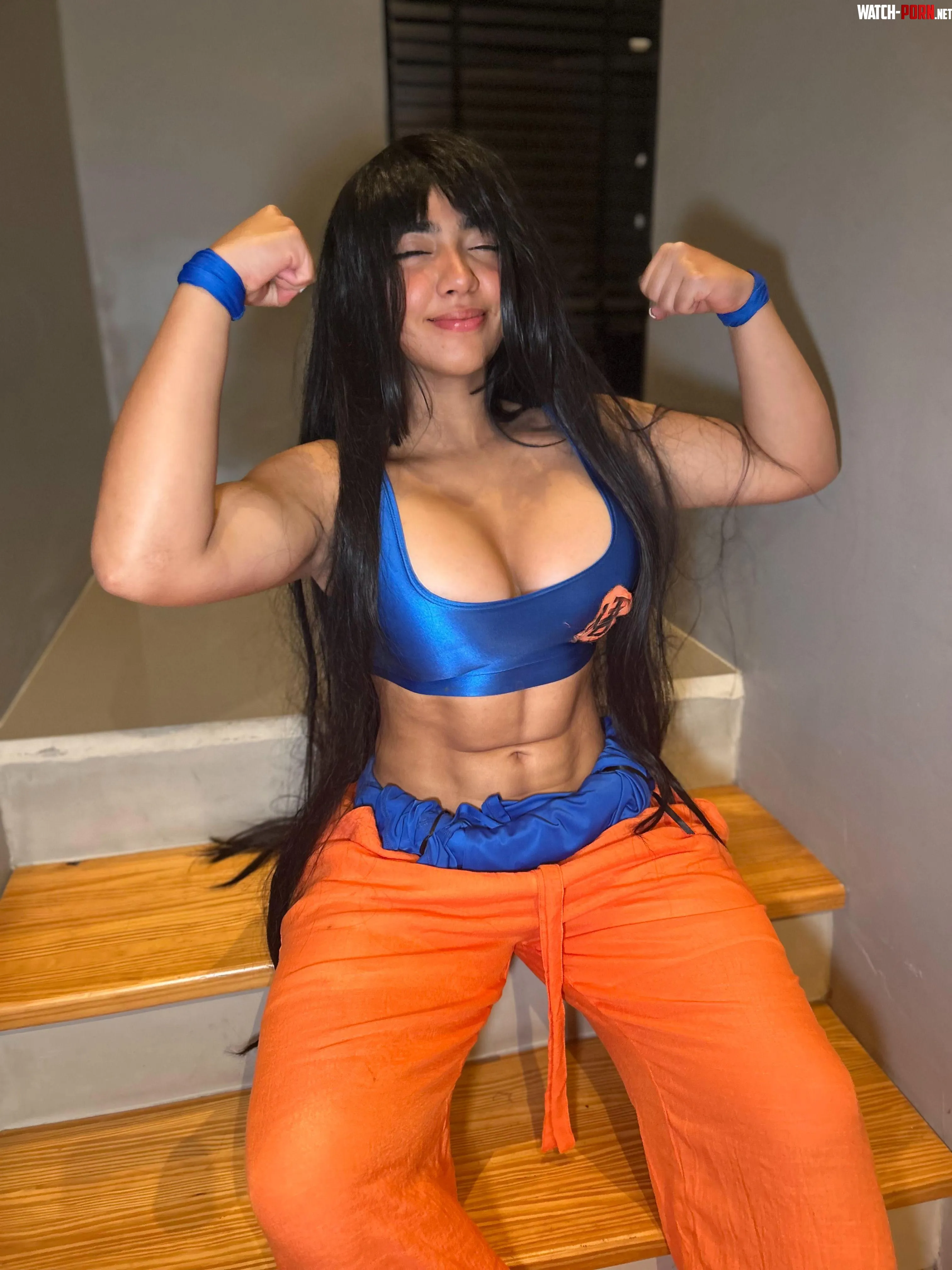 Goku Dragon Ball Jade Miura by LoveTerrorBR