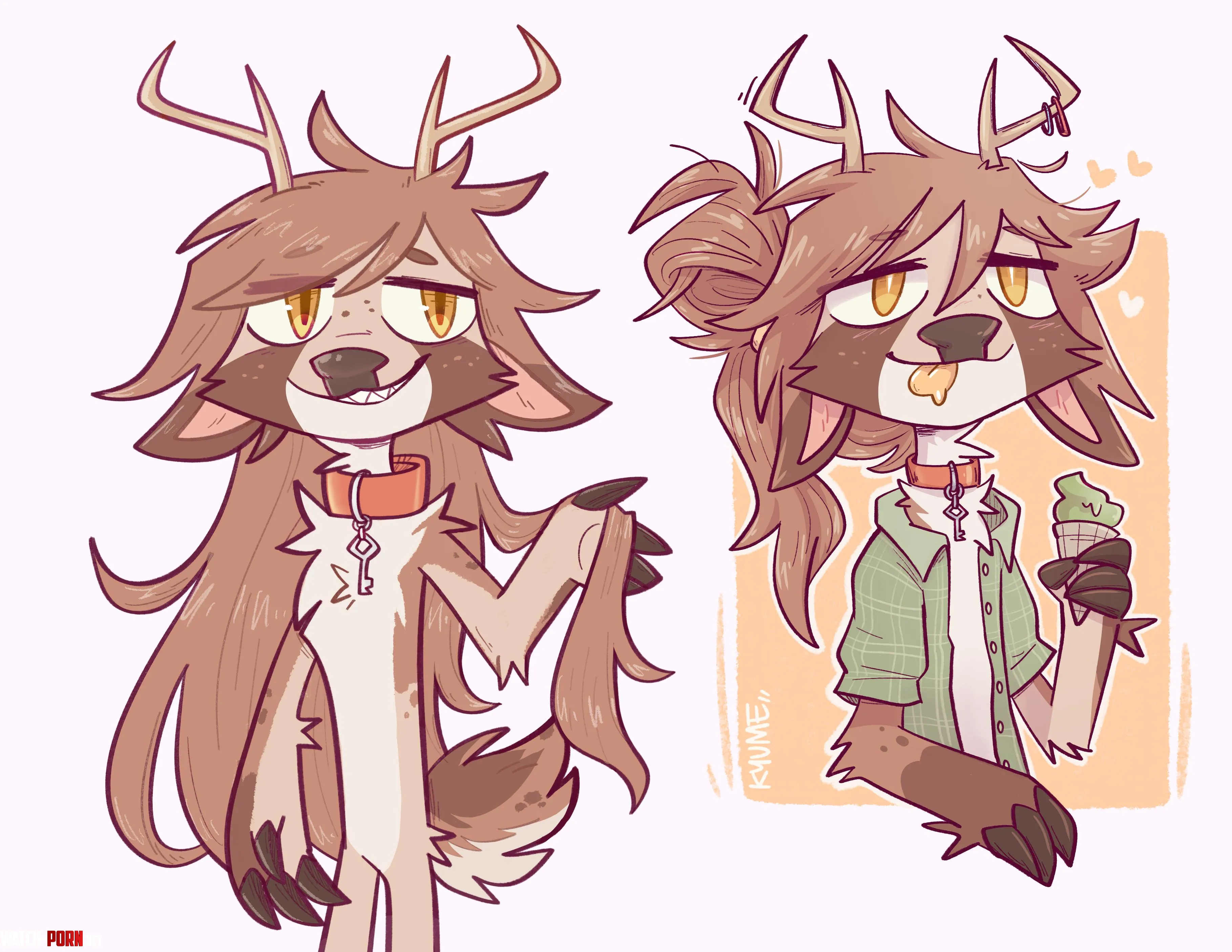 A surplus of hair by kazunekomori