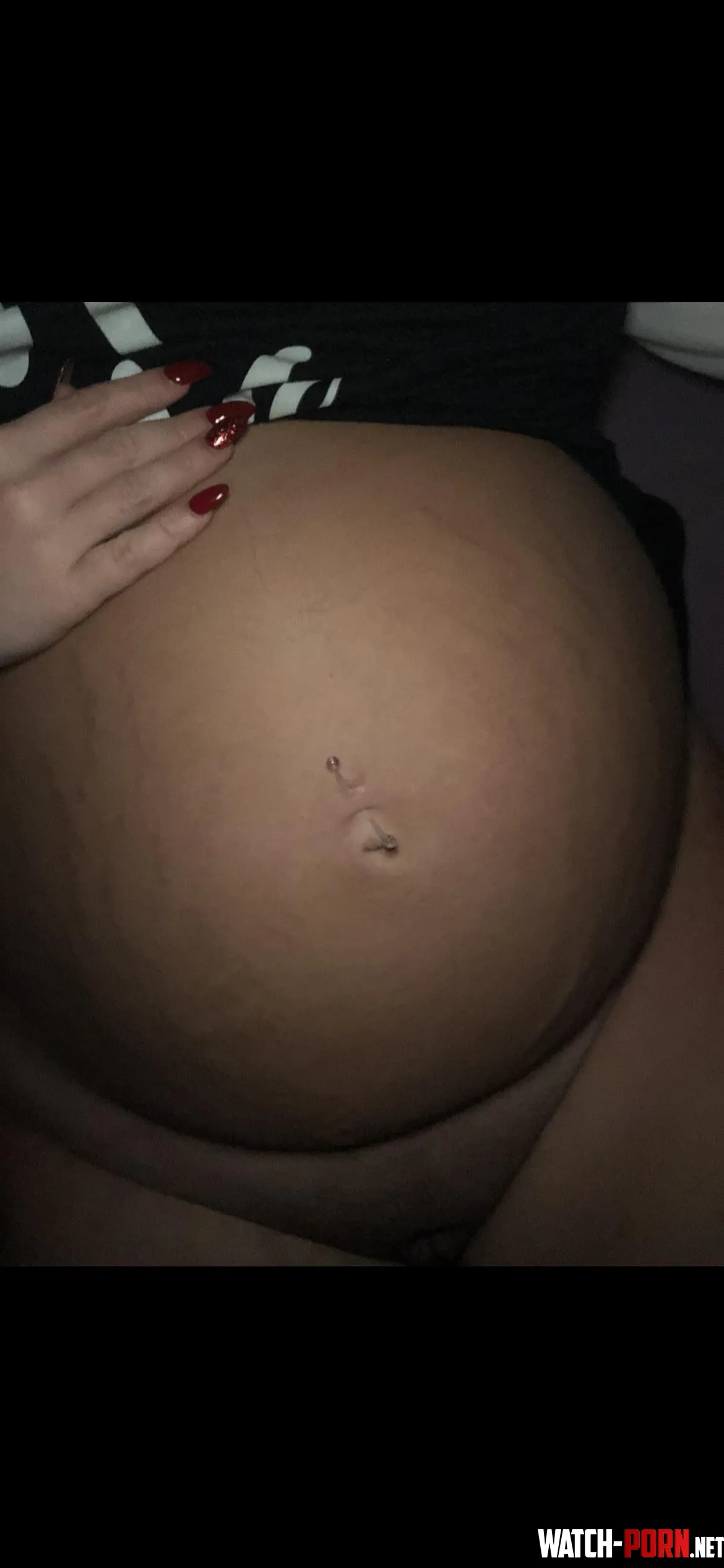 9 months and Im still gagging for more cock to breed me  by BJR16-
