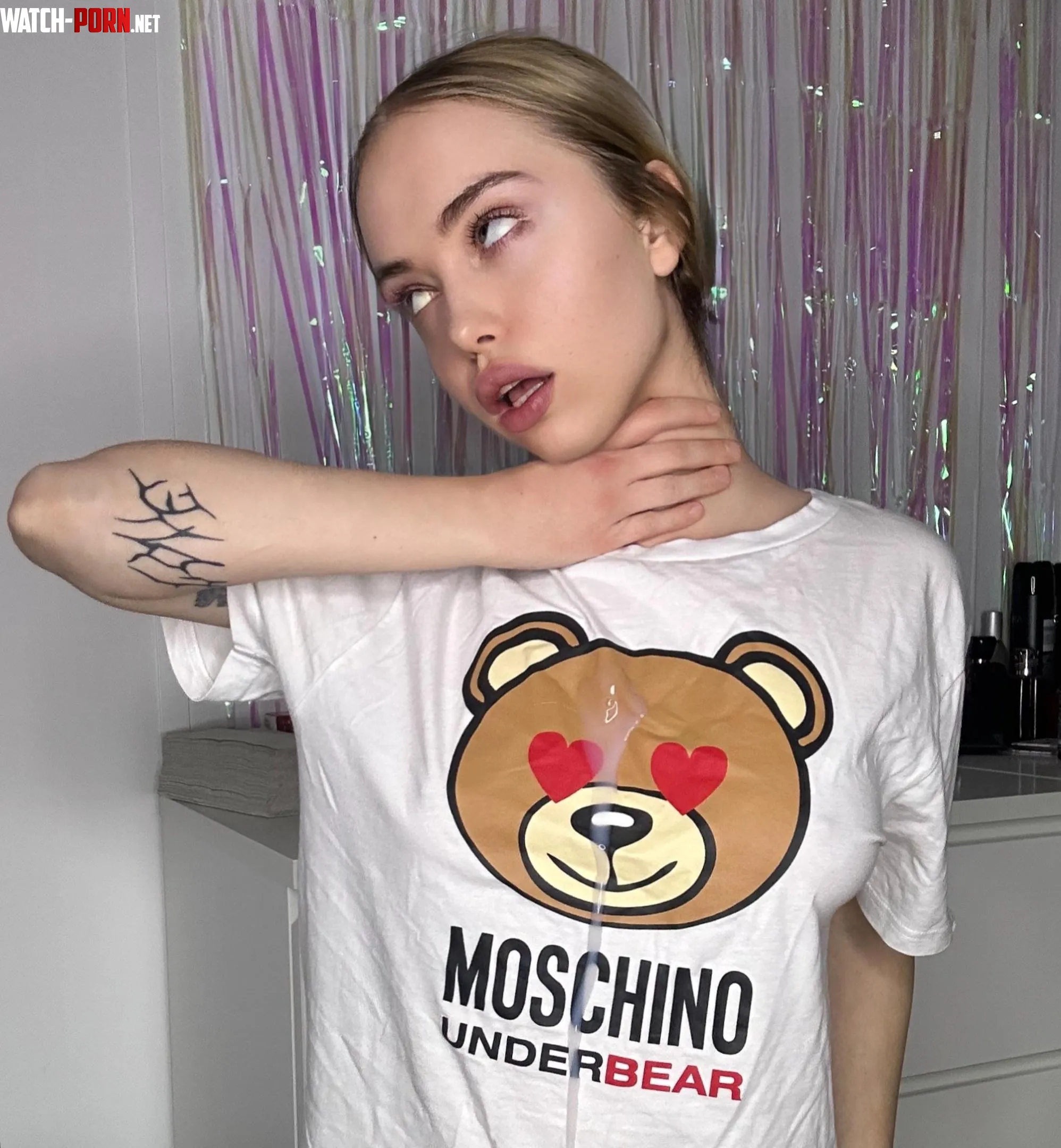 Dad cum on my shirt I should probably take it off by CreamyyBabbyy