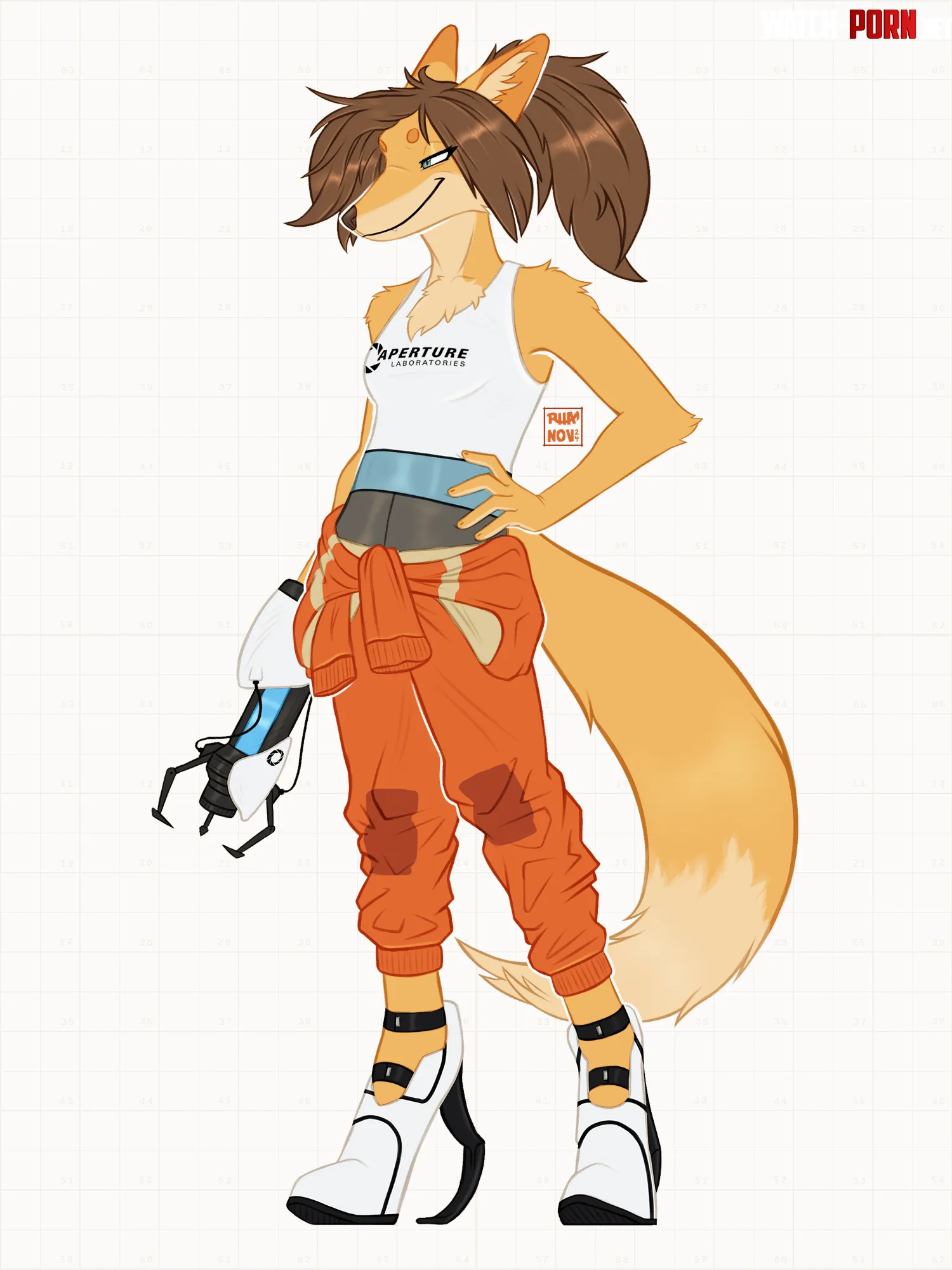 Drew Chell from Portal by RhaelRhaelRasputin