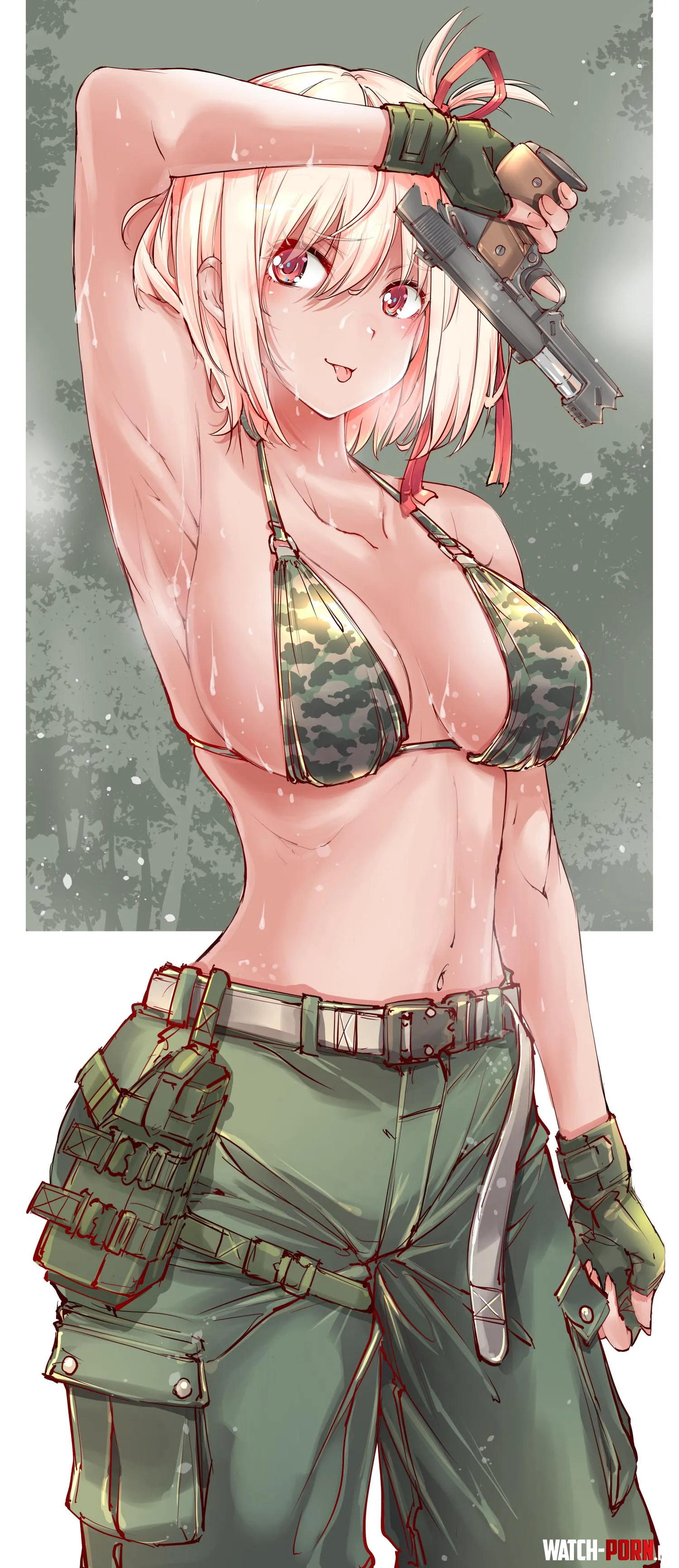 Chisato Lycoris Recoil by A_MASSIVE_PERVERT