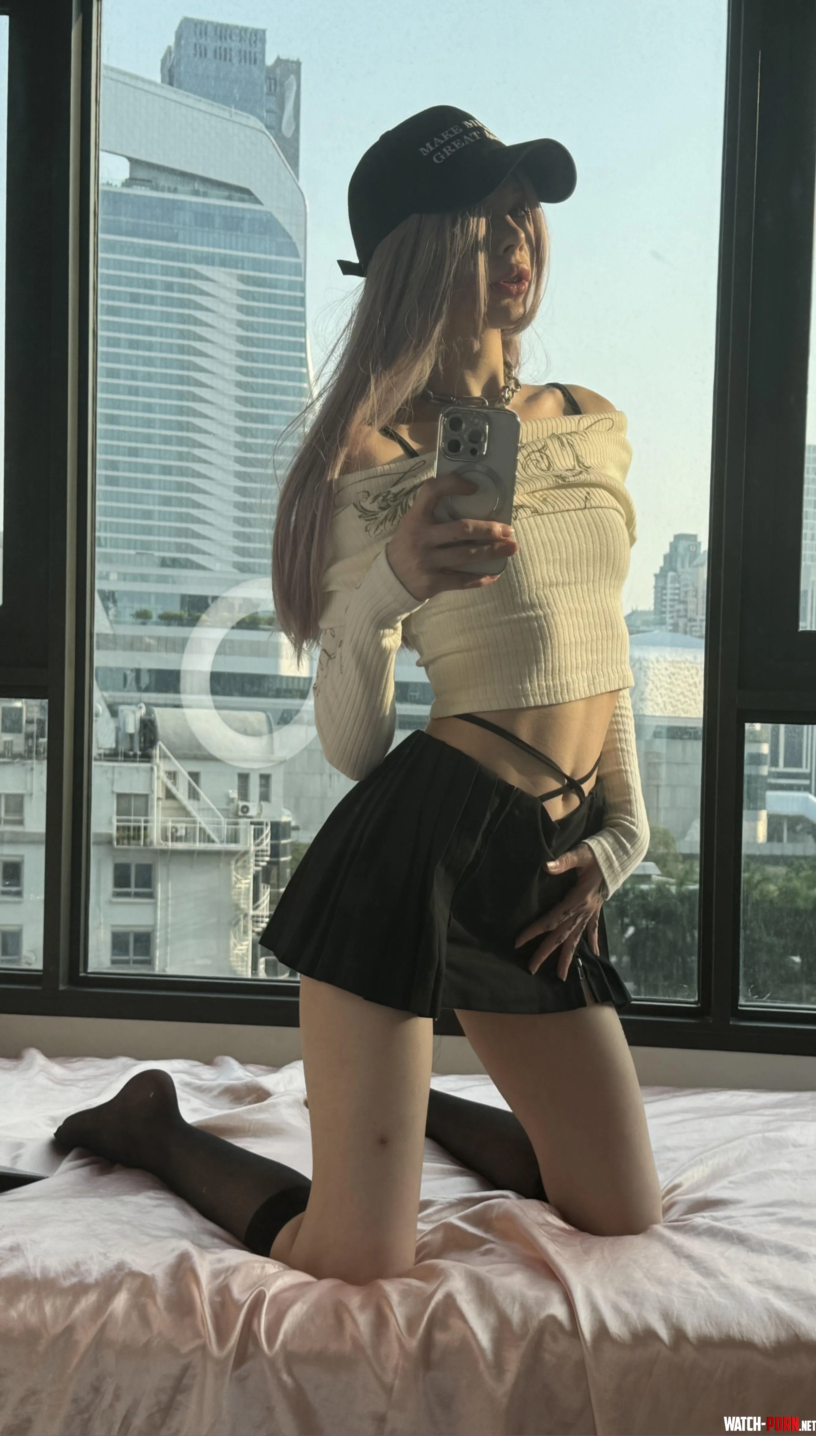 is the skirt too short to go out by DecayTattoo