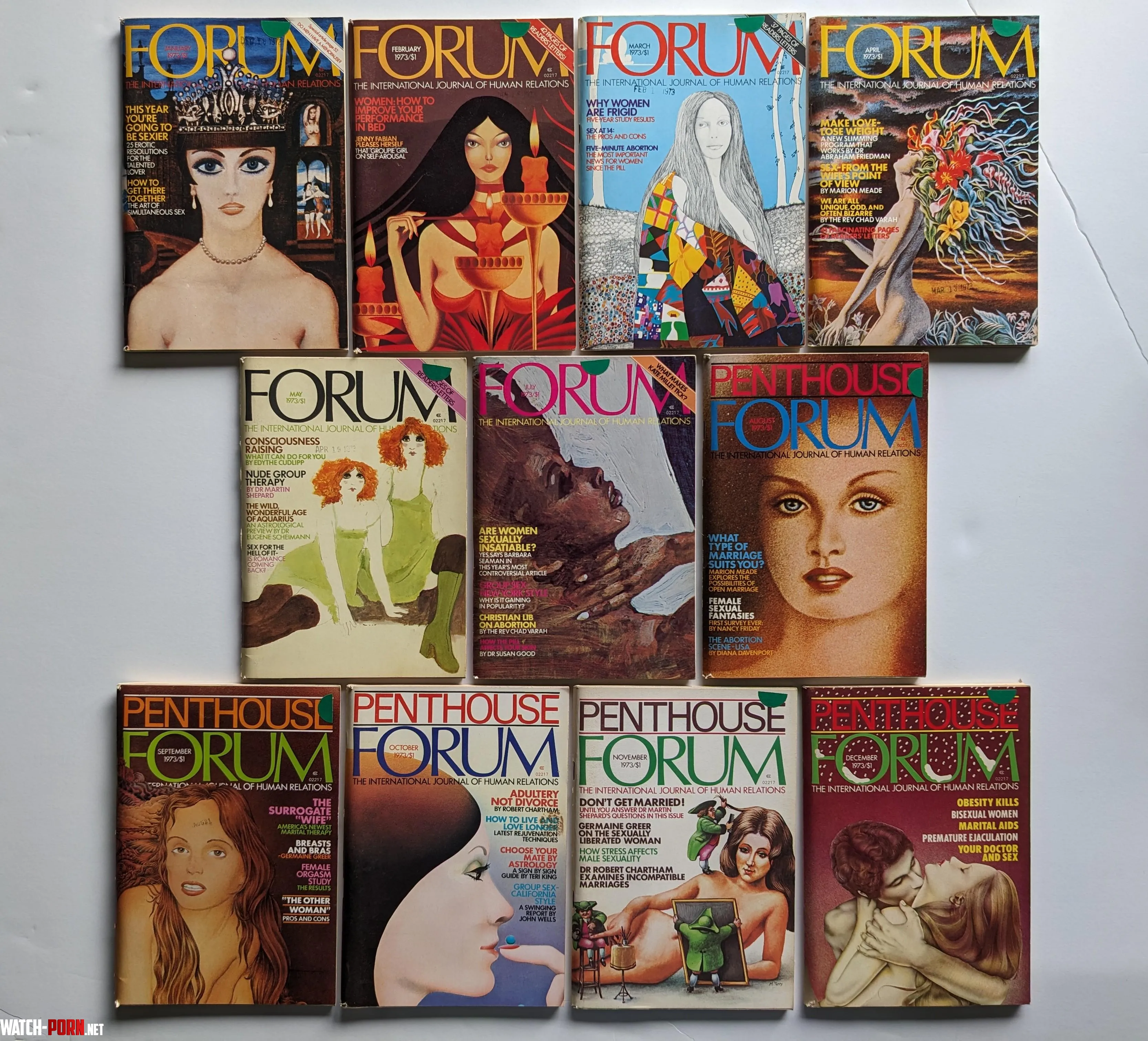 Forum issues from 1973 by CafGardenWitch