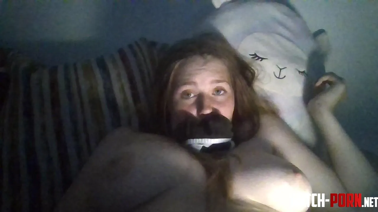 God youve got me gagged with my own panties lt3 by BabyBambiLesbian
