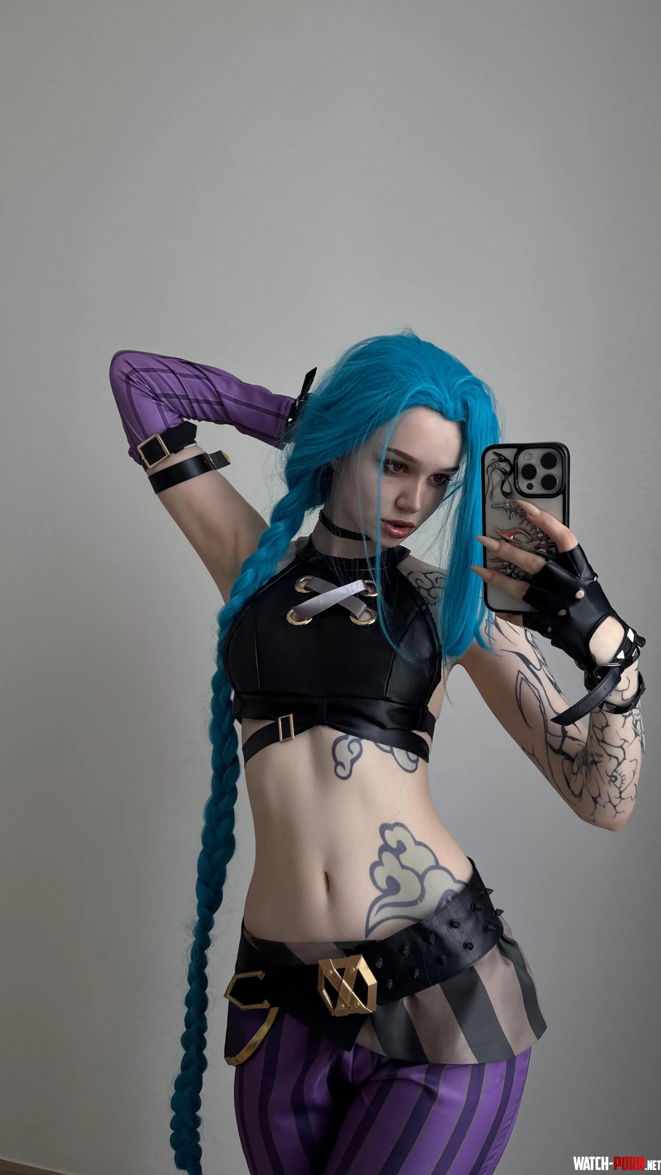 Jinx from league of legendsarcanen by mercytakerr