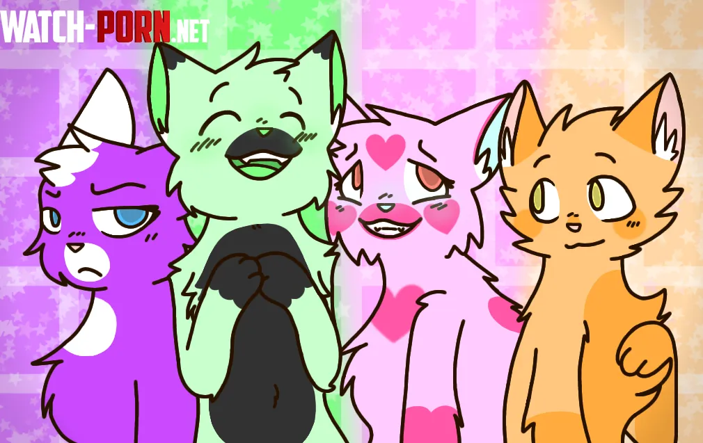 Aurora and Jude and Amelia and Bobby  by Breamclips