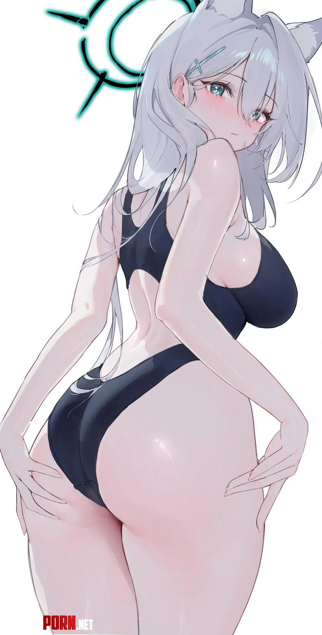 Shiroko Terrors soft ass  by marxsander2016