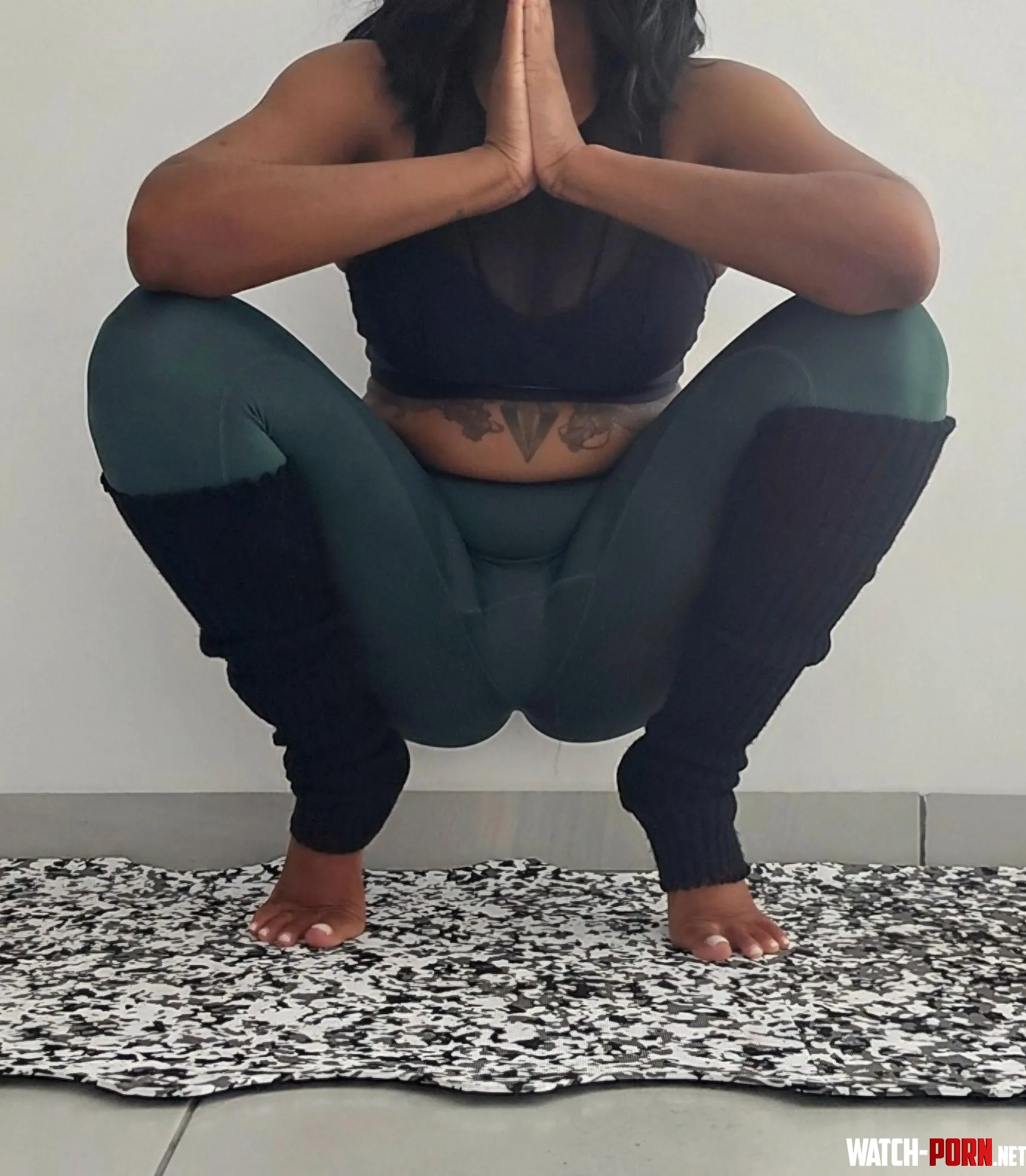 One of my fav yoga poses Malasana by TheeGoddessGrey