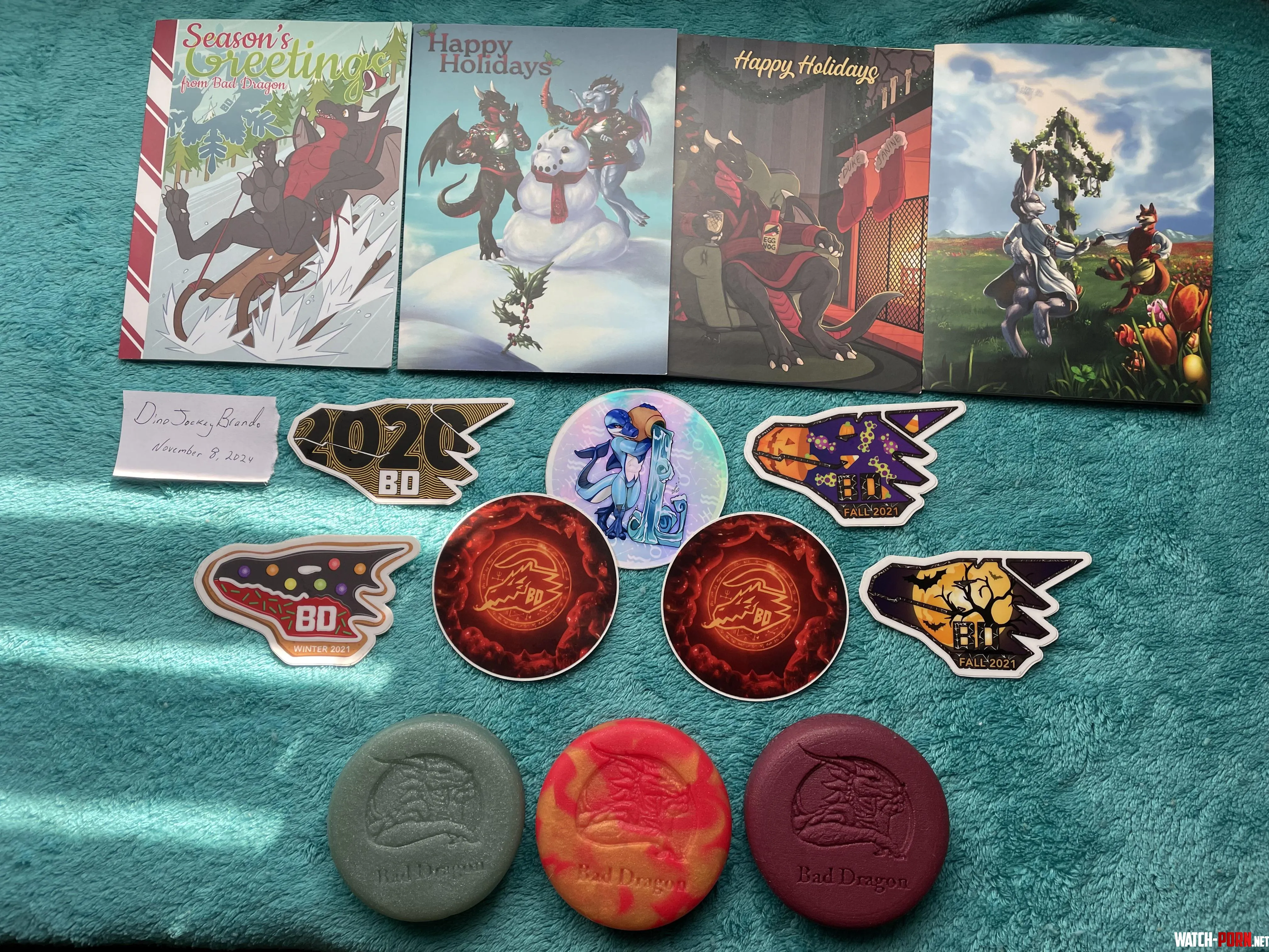 WTS  BD cards stickers sample discs by DinoJockeyBrando