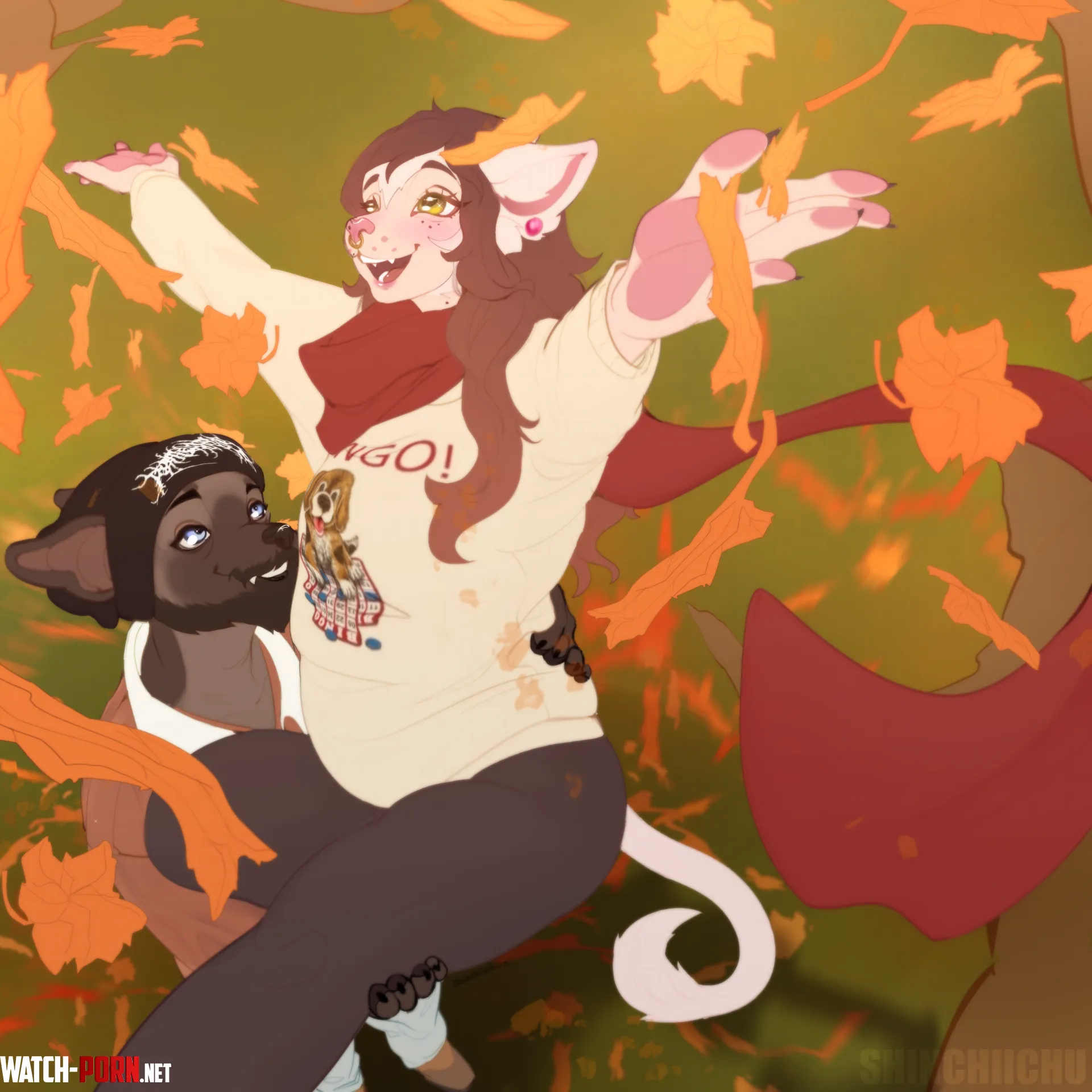 Falling Leaves artwork complete What do you think by Shinchiichu
