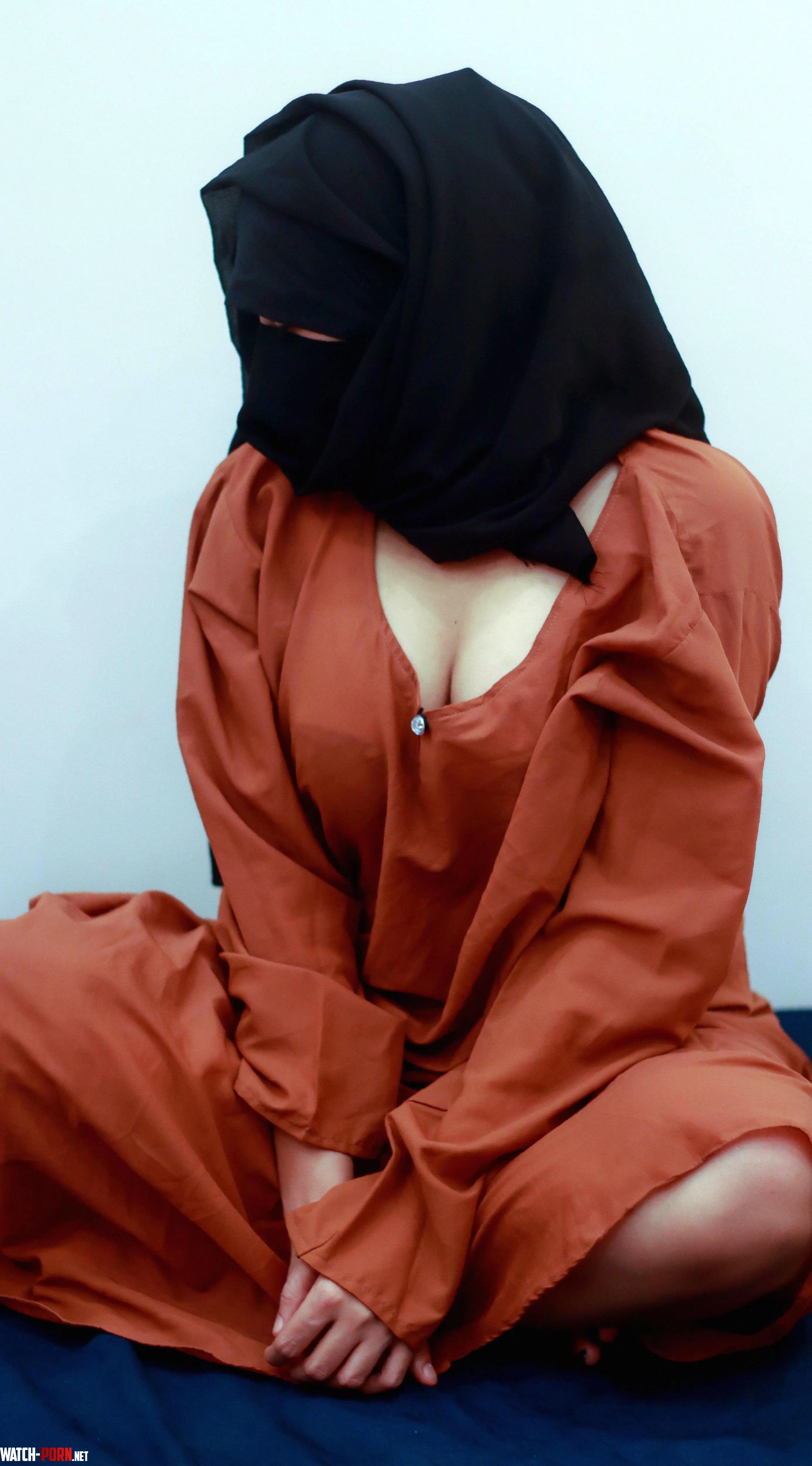 i love the way men look at me when im wearing a short skirt under my abaya by LunaLutsch