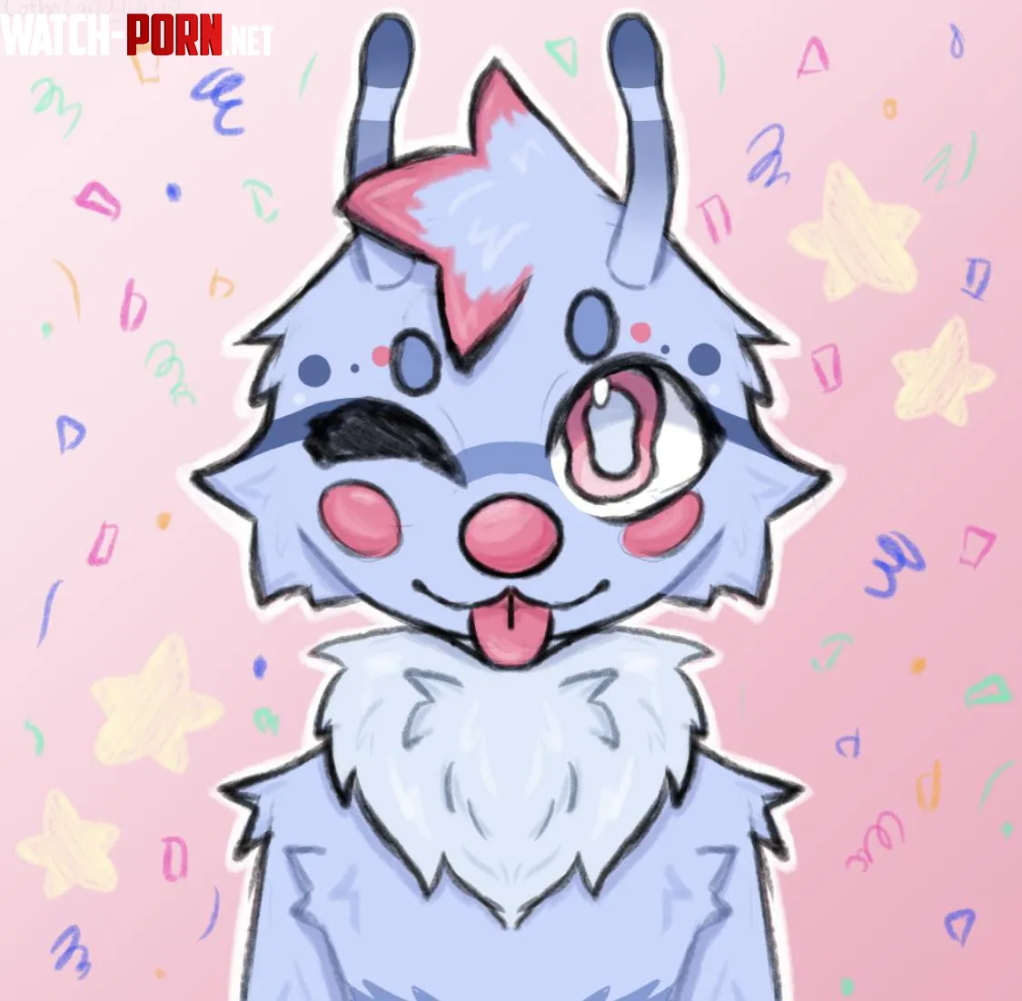 first bit of official artwork of xemio by strayfruitbat