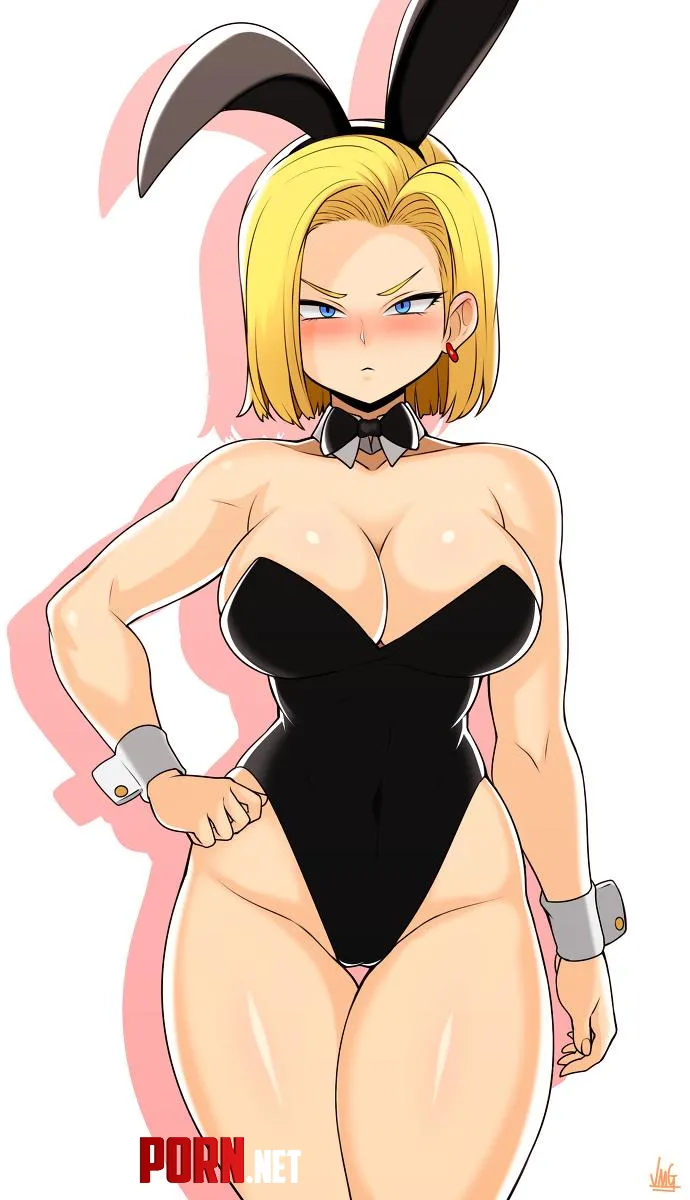 Playboy Bunny Android 18 JMG Dragon Ball by ImTriggled