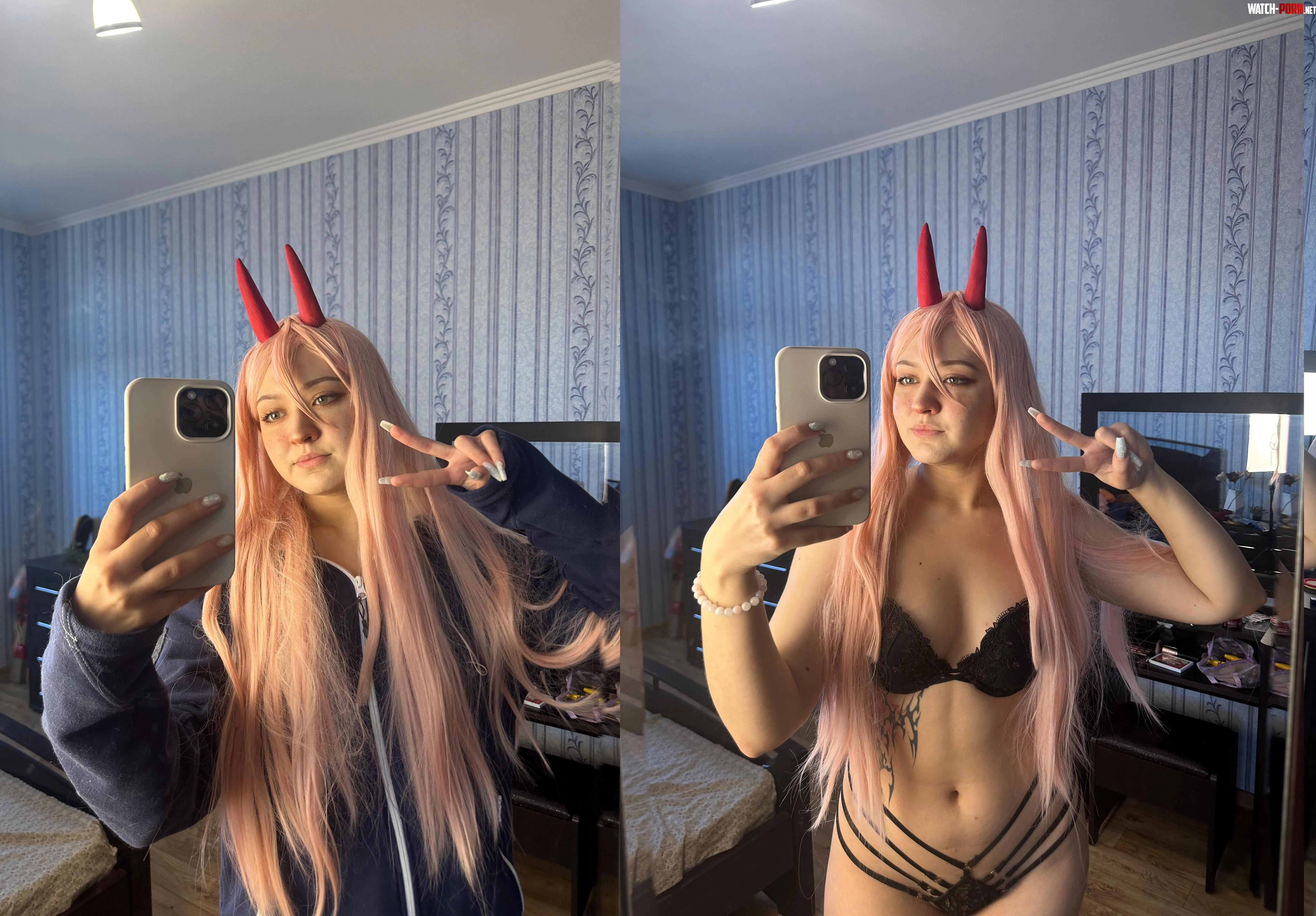 My Power cosplay Chainsaw Man by melaniecheese