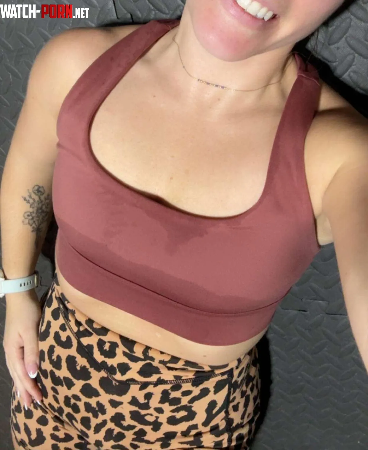 Sweaty and smiling by BootyliciousGymBabe