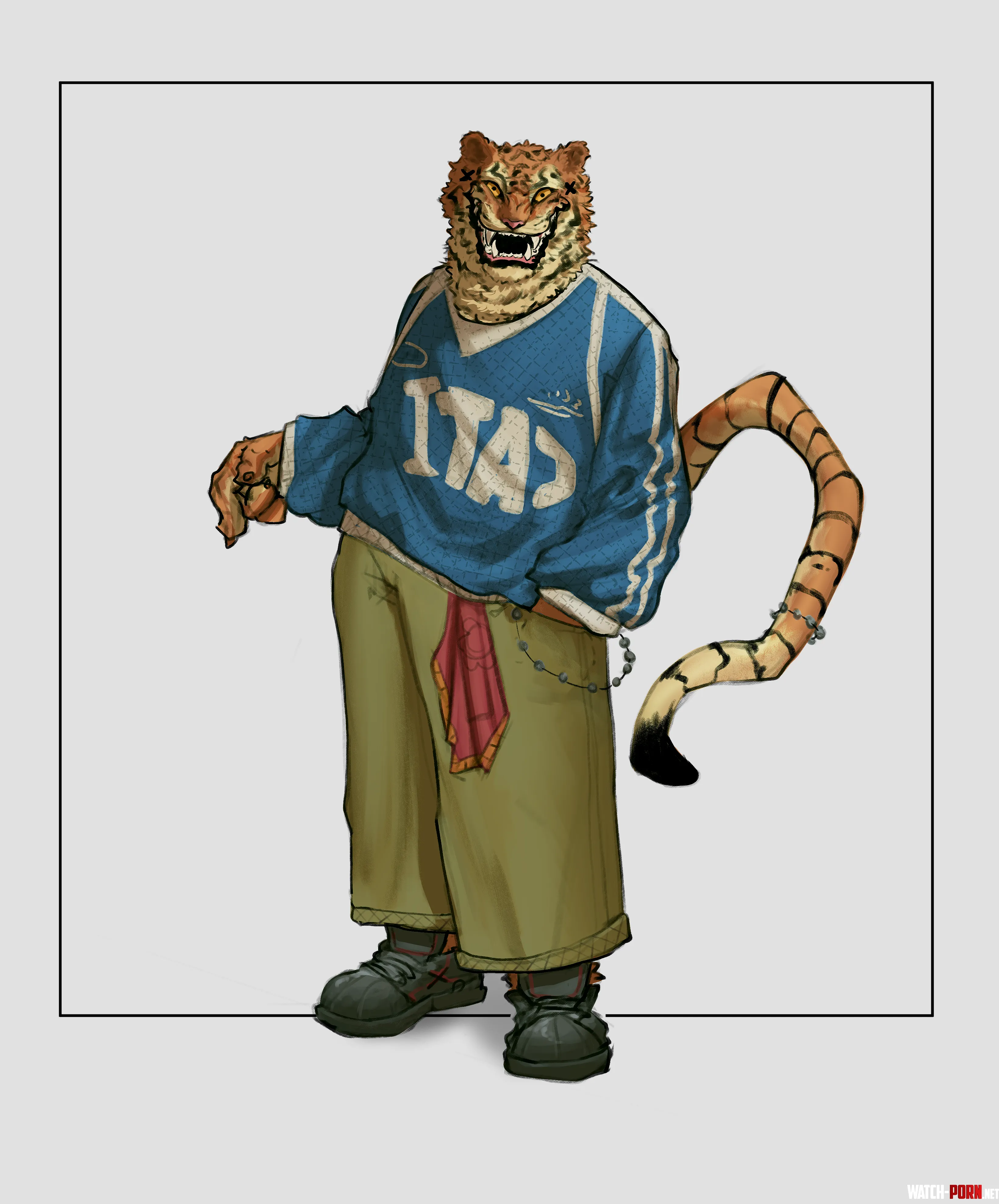 tigeeerr art by me by MKigue