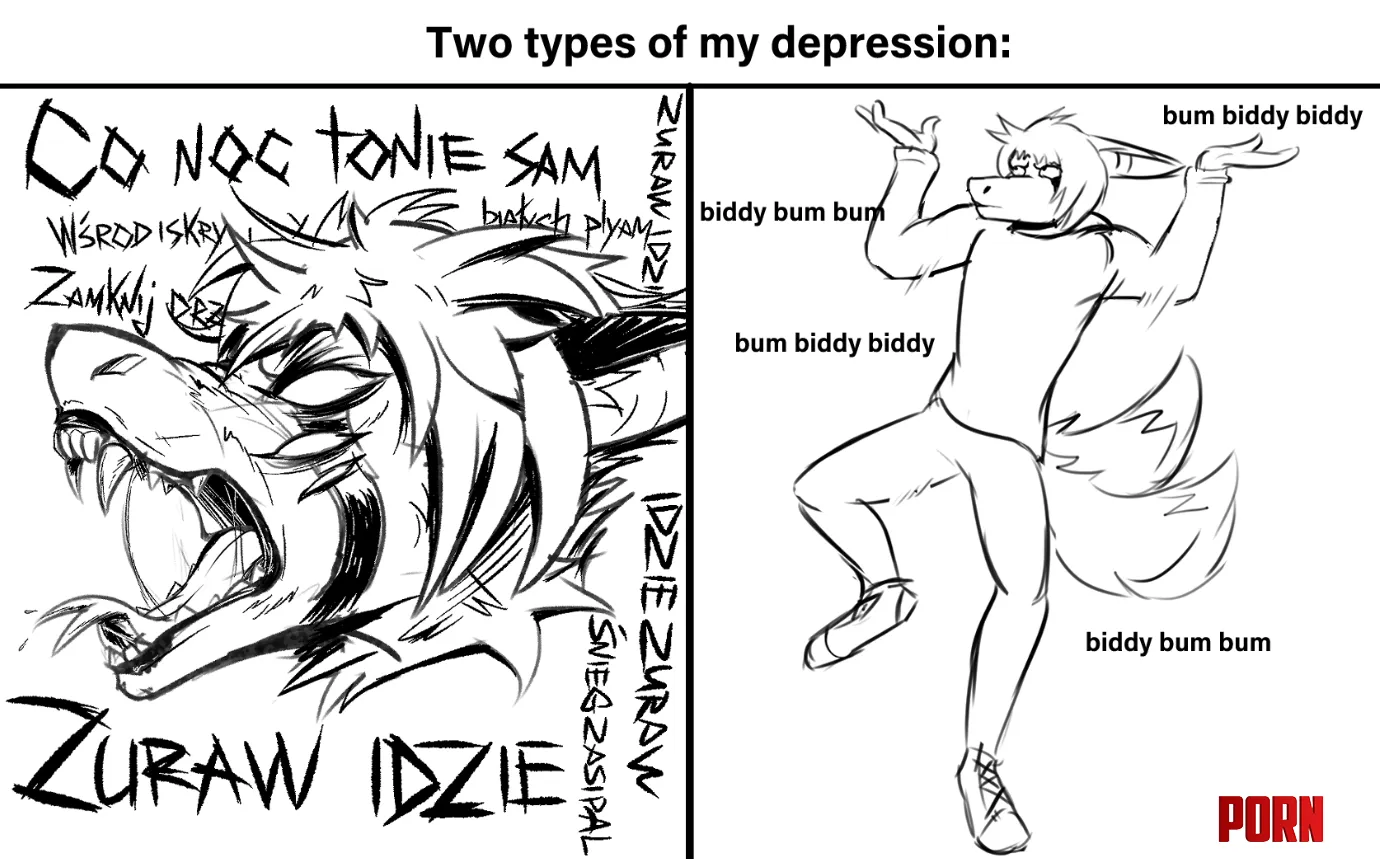 I have a depression and I made a meme of it by No_Inevitable8420