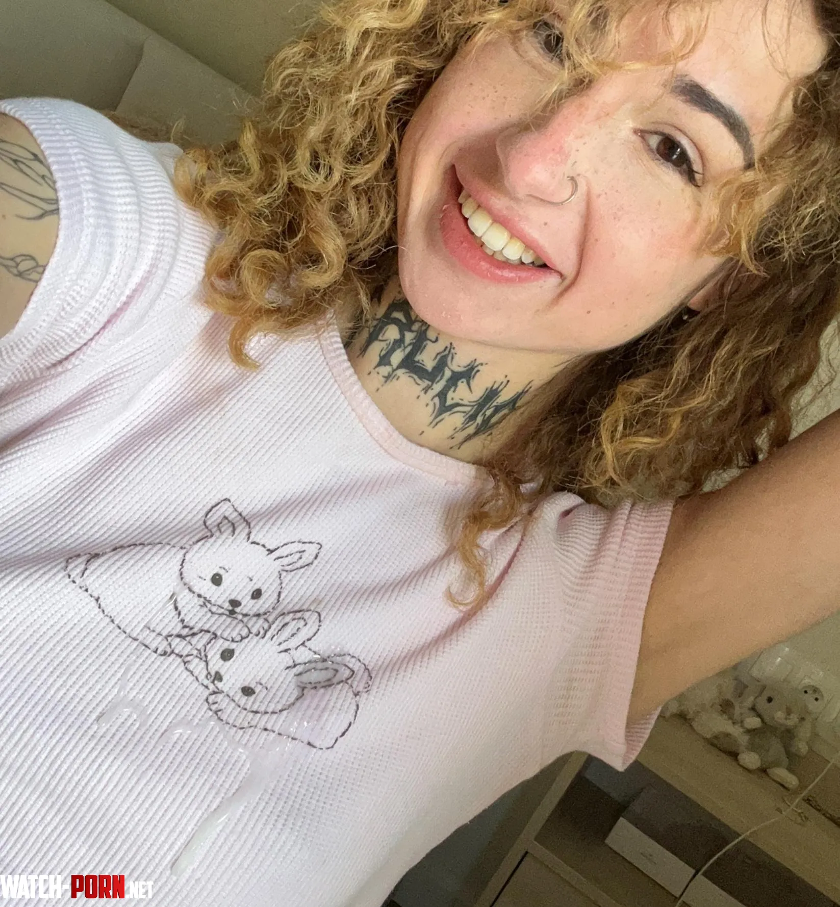 cute baby tshirt in semen looks unusual by dreamfairyy
