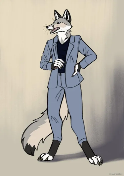 Thumbnail Nuha CorruptedFoxArt Telegram by CorruptedFoxArt in Furry Category