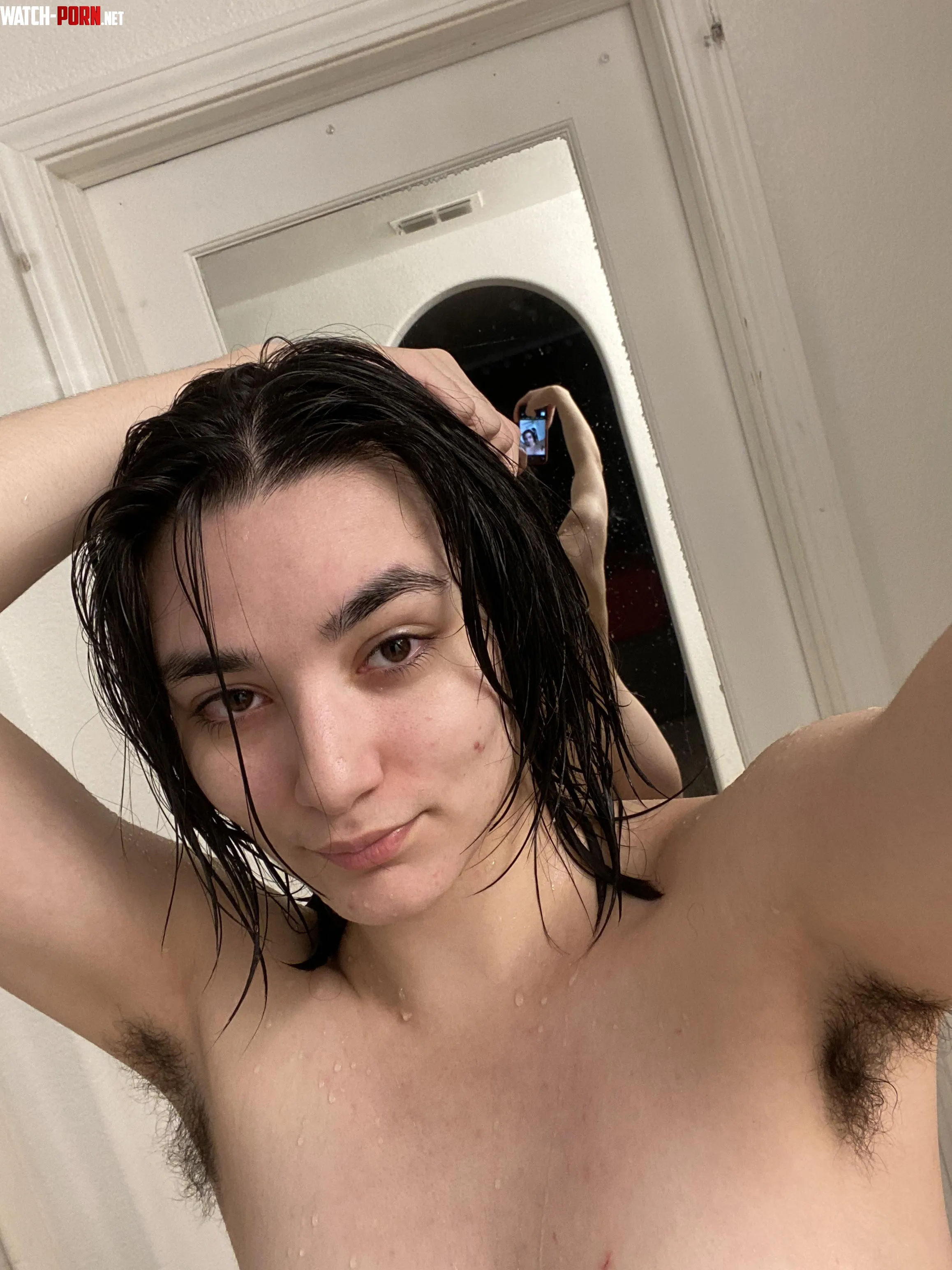 Squeaky clean and dripping wet by XiomaraJauguar