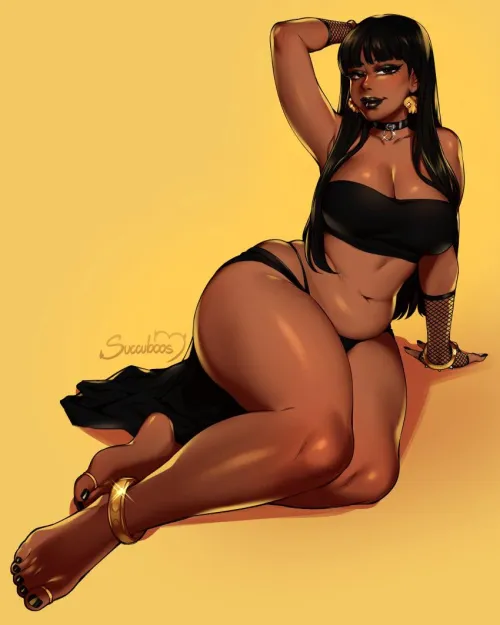 Thumbnail Succulent Displays of Thick Chel by Caleb_51 | thick_hentai