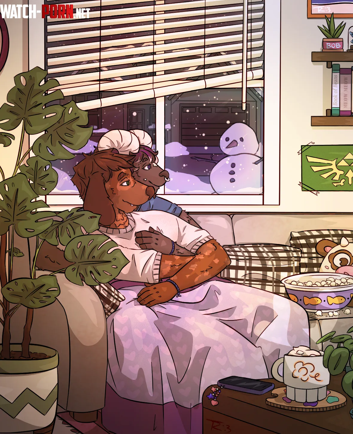 Cozy Night p Art by Me by 83_Soda