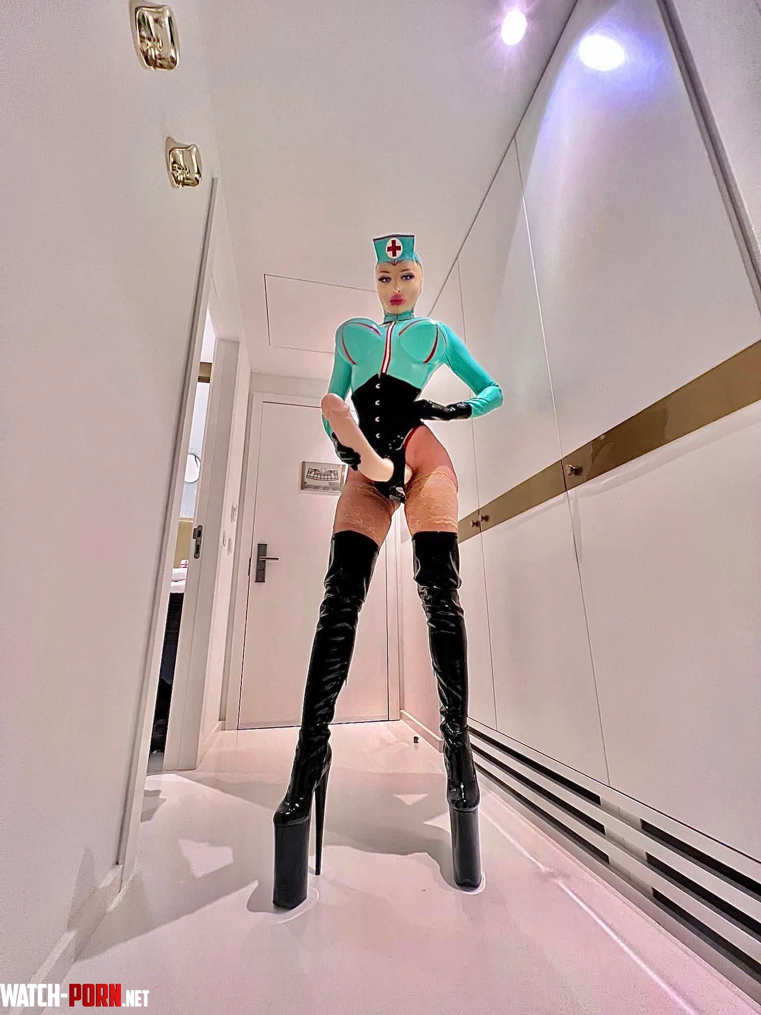 KNEEL AND OPEN YOUR MOUTH WIDE by Goddess_Slavena