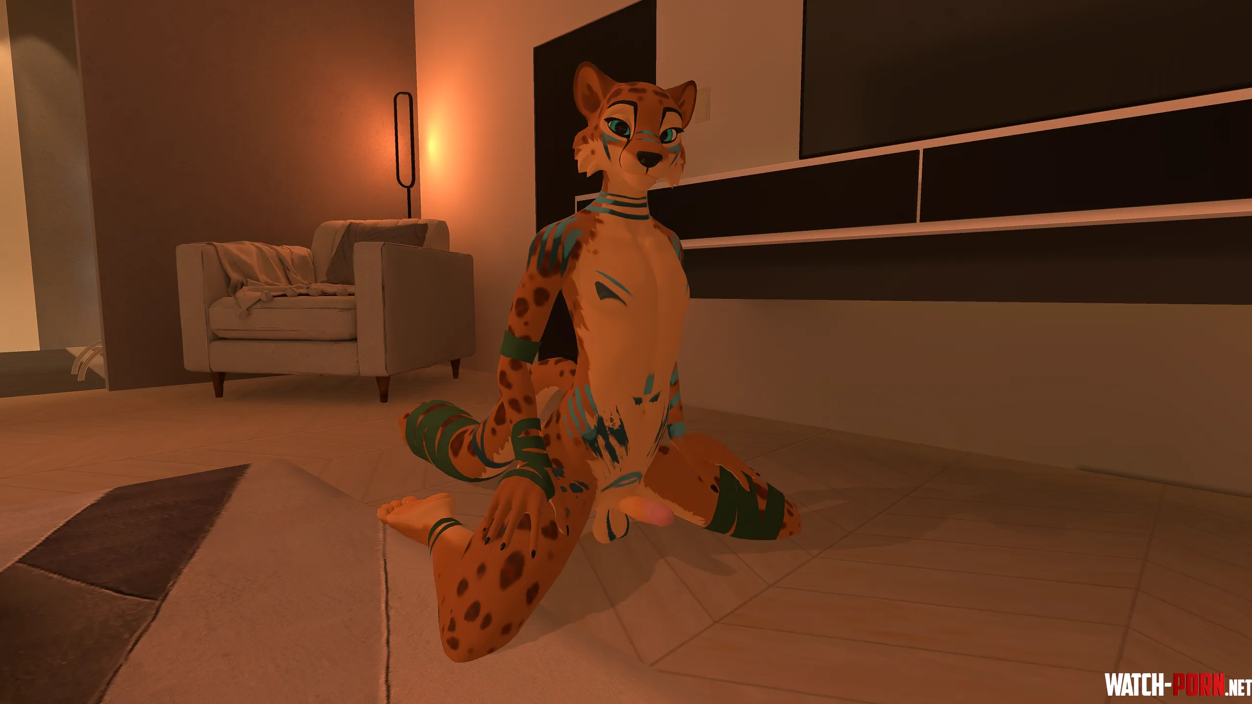 He is super cute  Anthro Heat I by Anthroheat