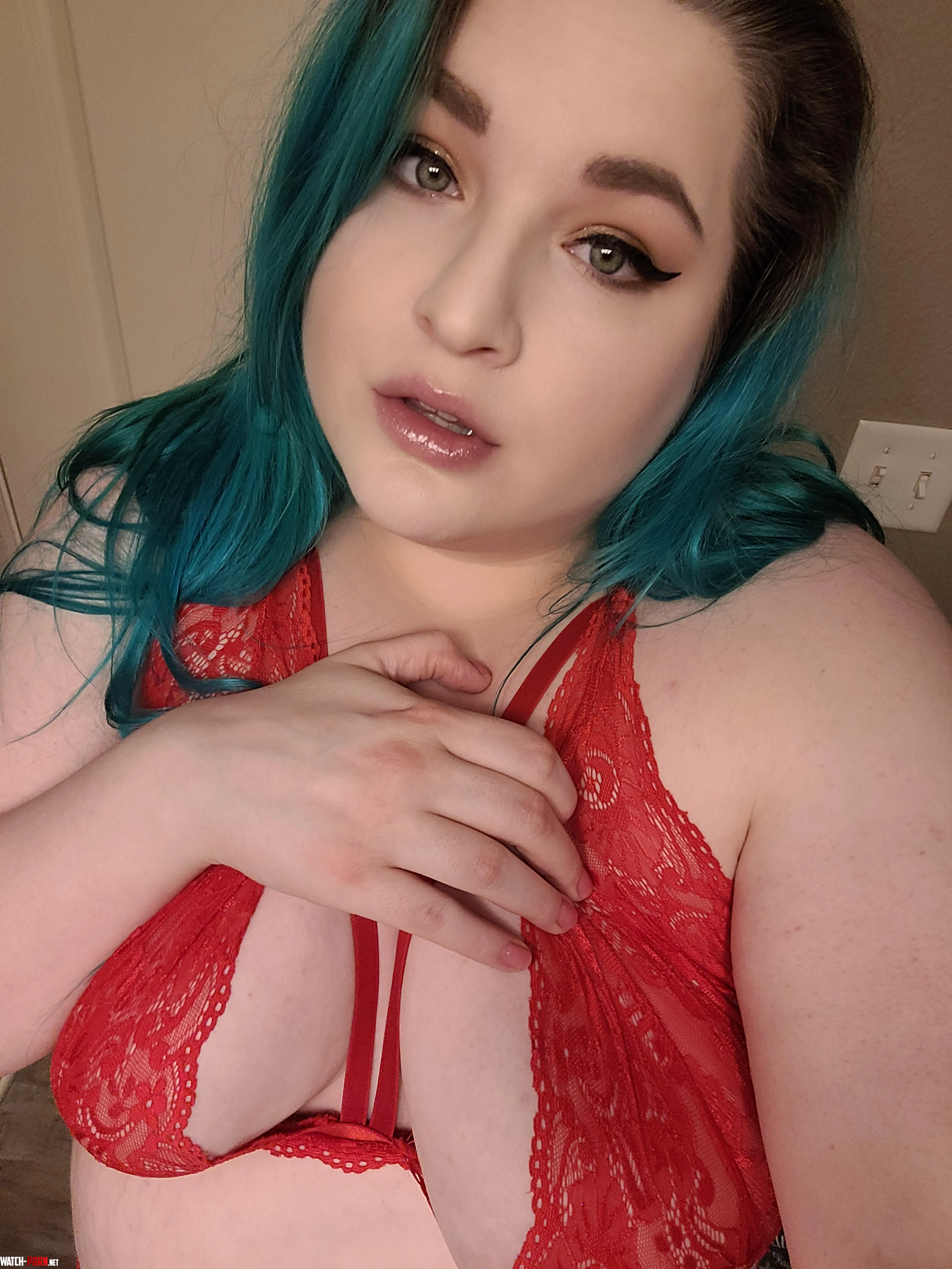 Can I be your blue haired doll by shyysuccubus