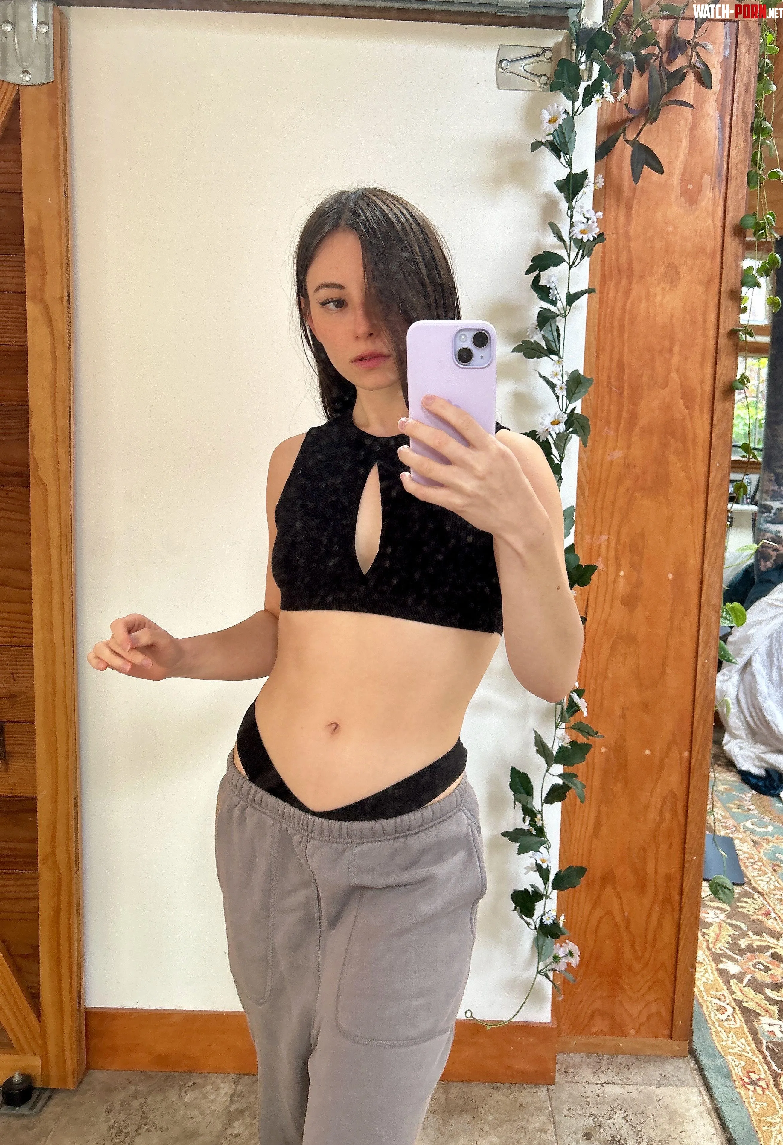 Black crop tops are my goto for dates  by elfgirltalia