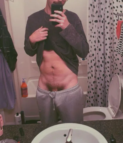 Thumbnail Grey Sweatpants Szn 30: Dive into Bulges with BigNoodleBoi420
