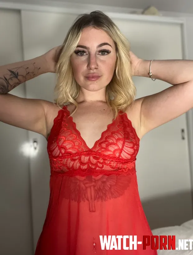 My red lingerie is all it takes to drive you crazy by RegularTheology