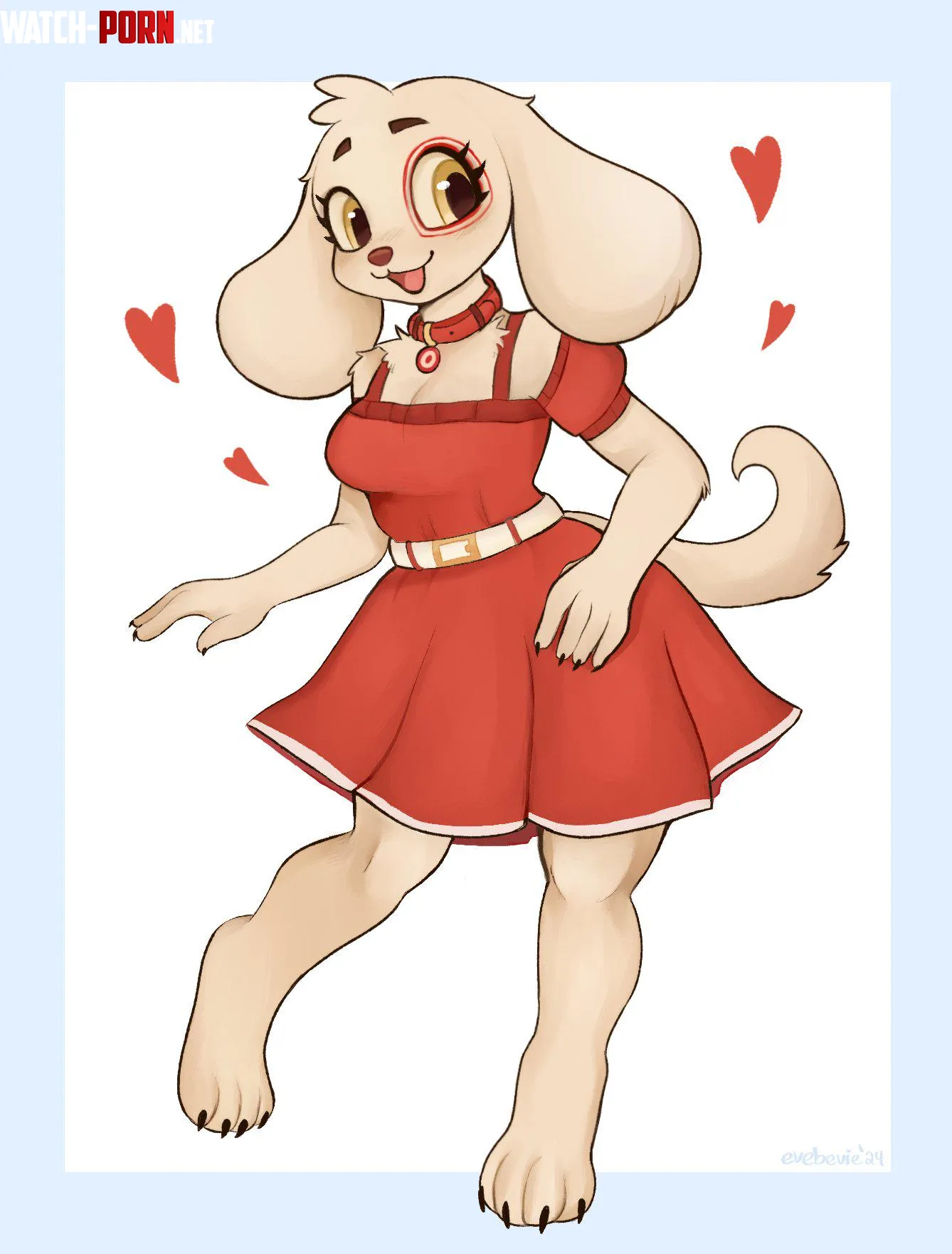 Just a cute Target dog F evebevie by the-demonette