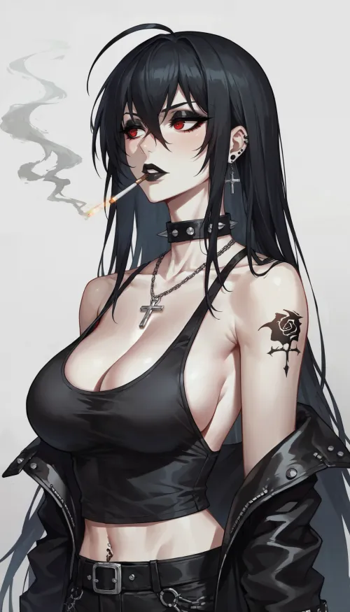Thumbnail Sultry Gothic Beauty: Taihou Azur Lane Revelation | Retyrikion