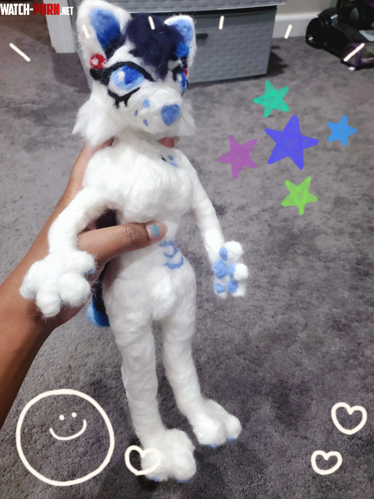 This was a custom Commission done for GeorgianThere sona is such a cutie Art by me by PaintBrushBirdie