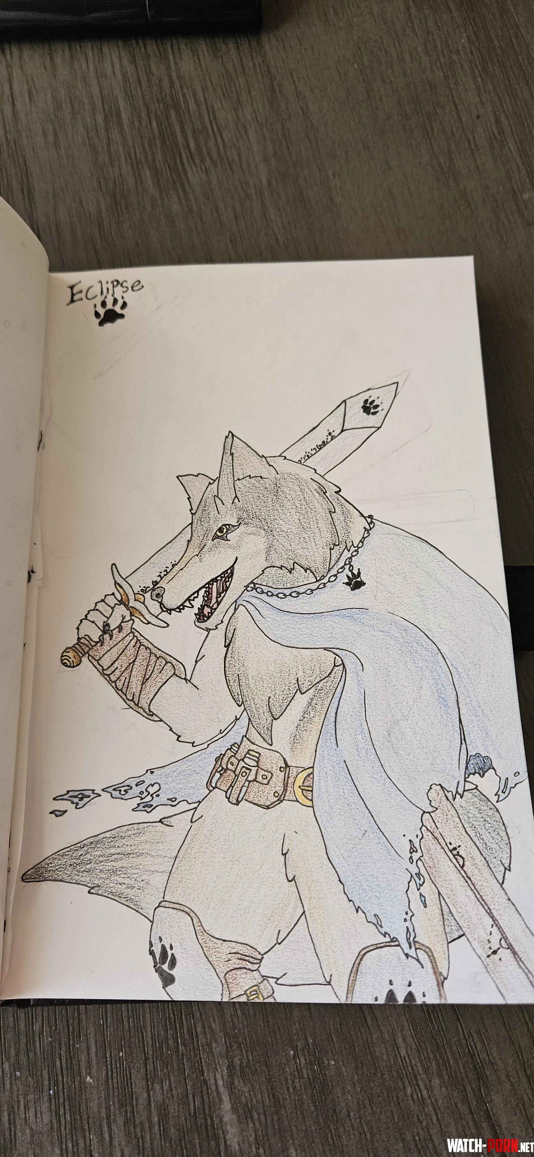 I drew this today by Rawrpandas