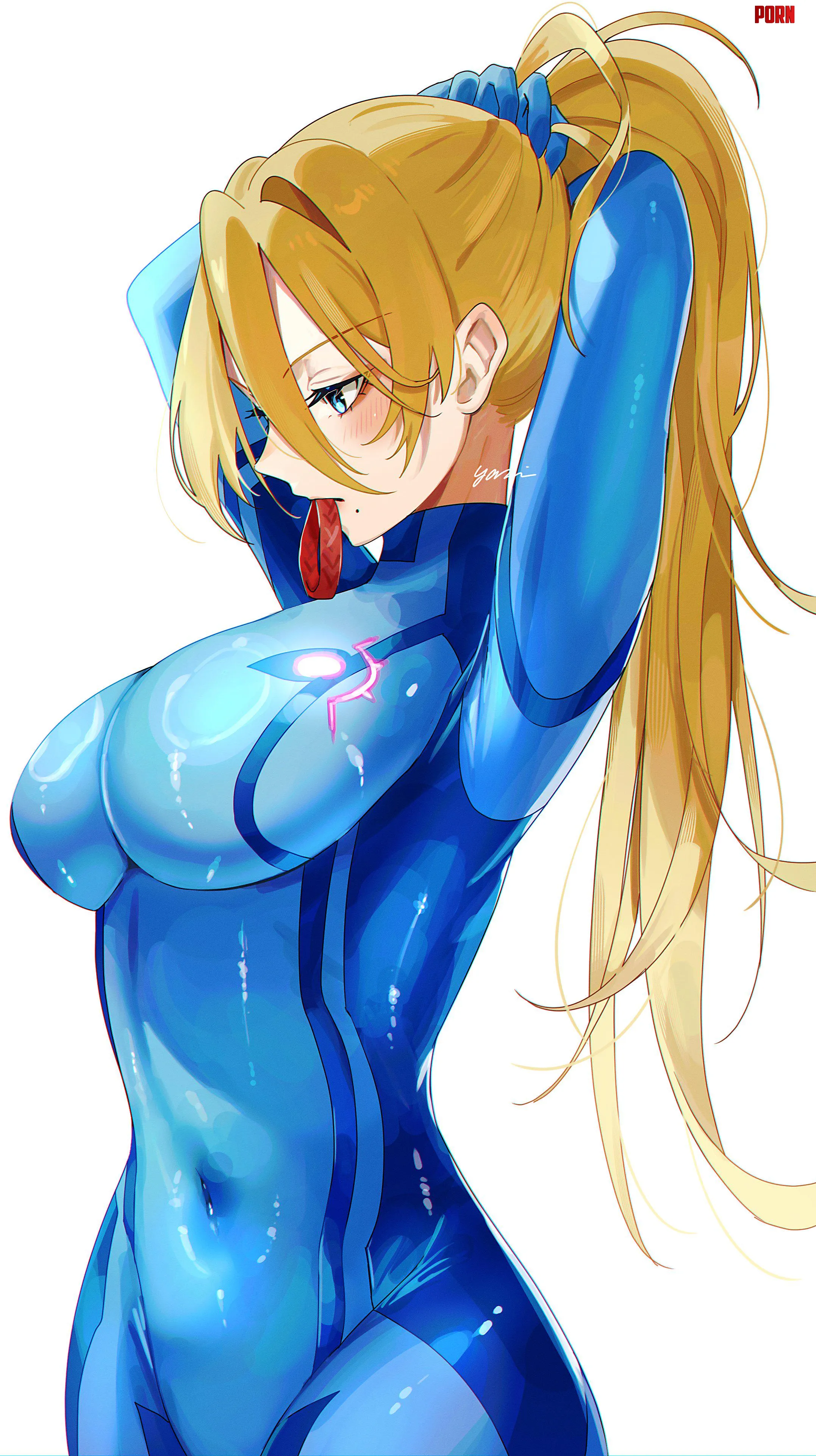 Samus Aran Metroid by CheetahSperm18