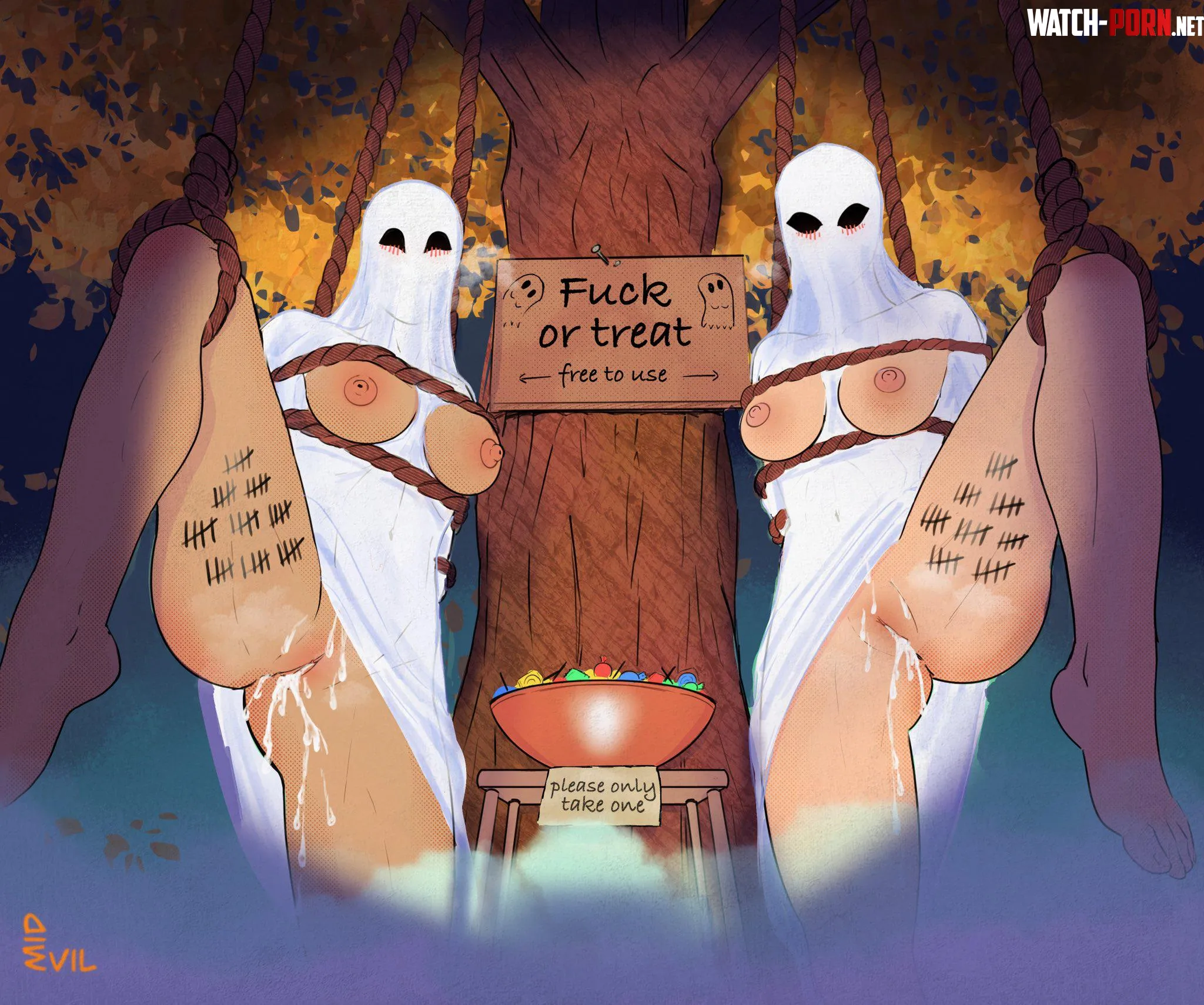 Fuck or treat by Somanycookies1