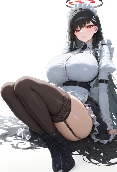 Thumbnail Maid's Charm: Thighdeology Exploration with CheetahSperm18