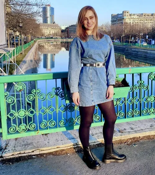 Thumbnail Denim & Pantyhose Style Ft. Stephanie69n | Pantyhose