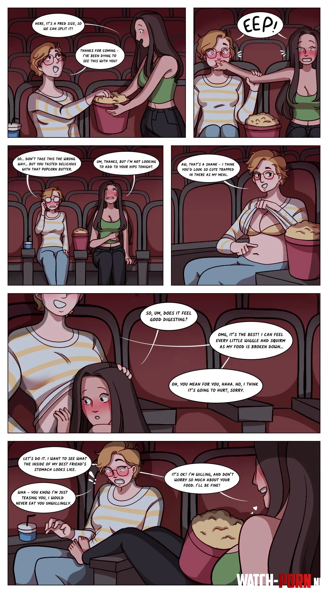 request missing second page of Movie Theater Meal by Kaijinx by GurFinancial97