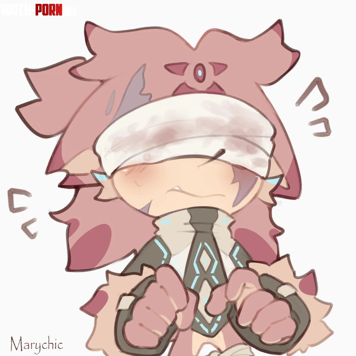 Third oc follower redesign x3 lt3 Art by me by Marychic3908