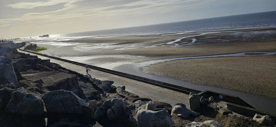Thumbnail Blackpool beach by kalel266