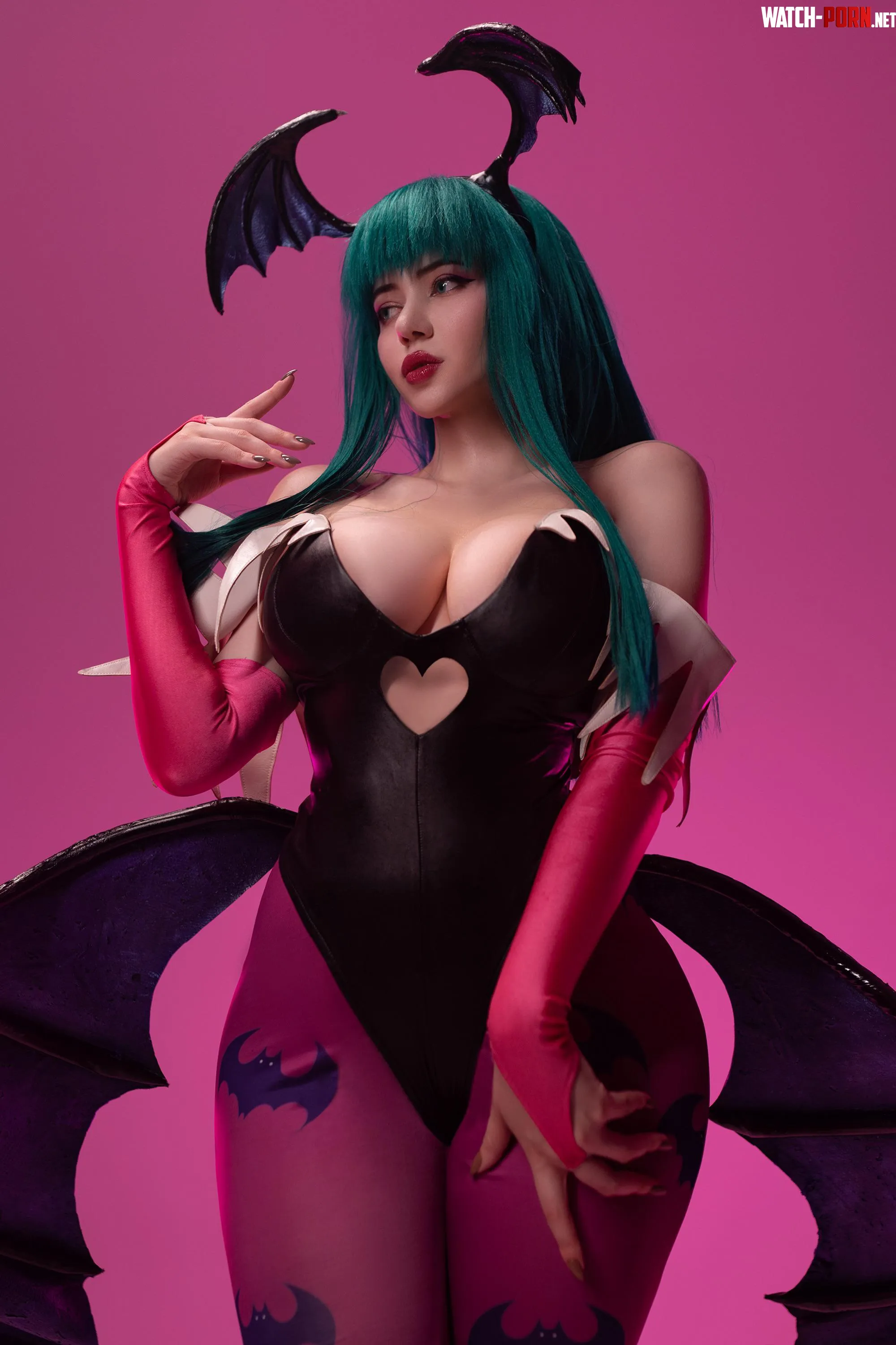Morrigan Aensland by Alina Becker by _trapd00r_