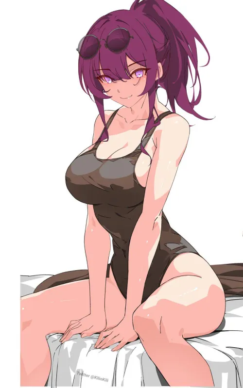 Thumbnail Kafka Honkai Star Rail by CheetahSperm18 in AnimeBodysuits Category