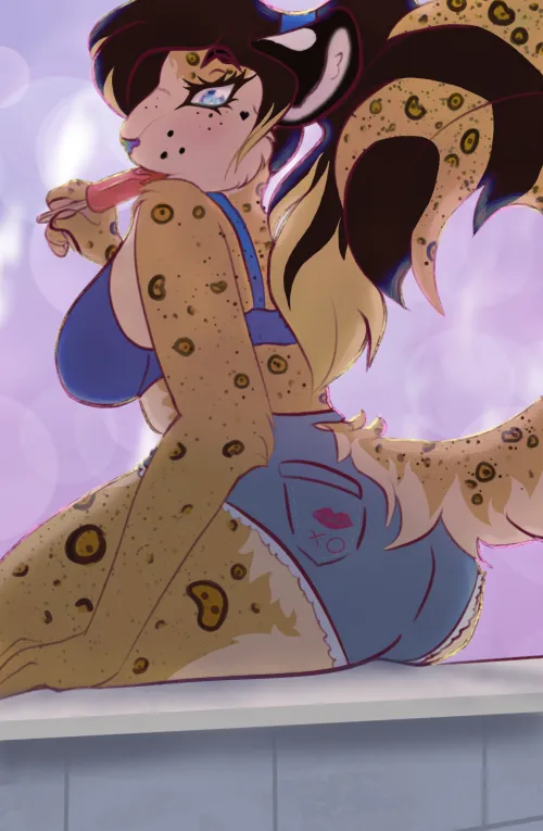 Thumbnail Popsicle Art Creation by ChariotKoura in Furry Category