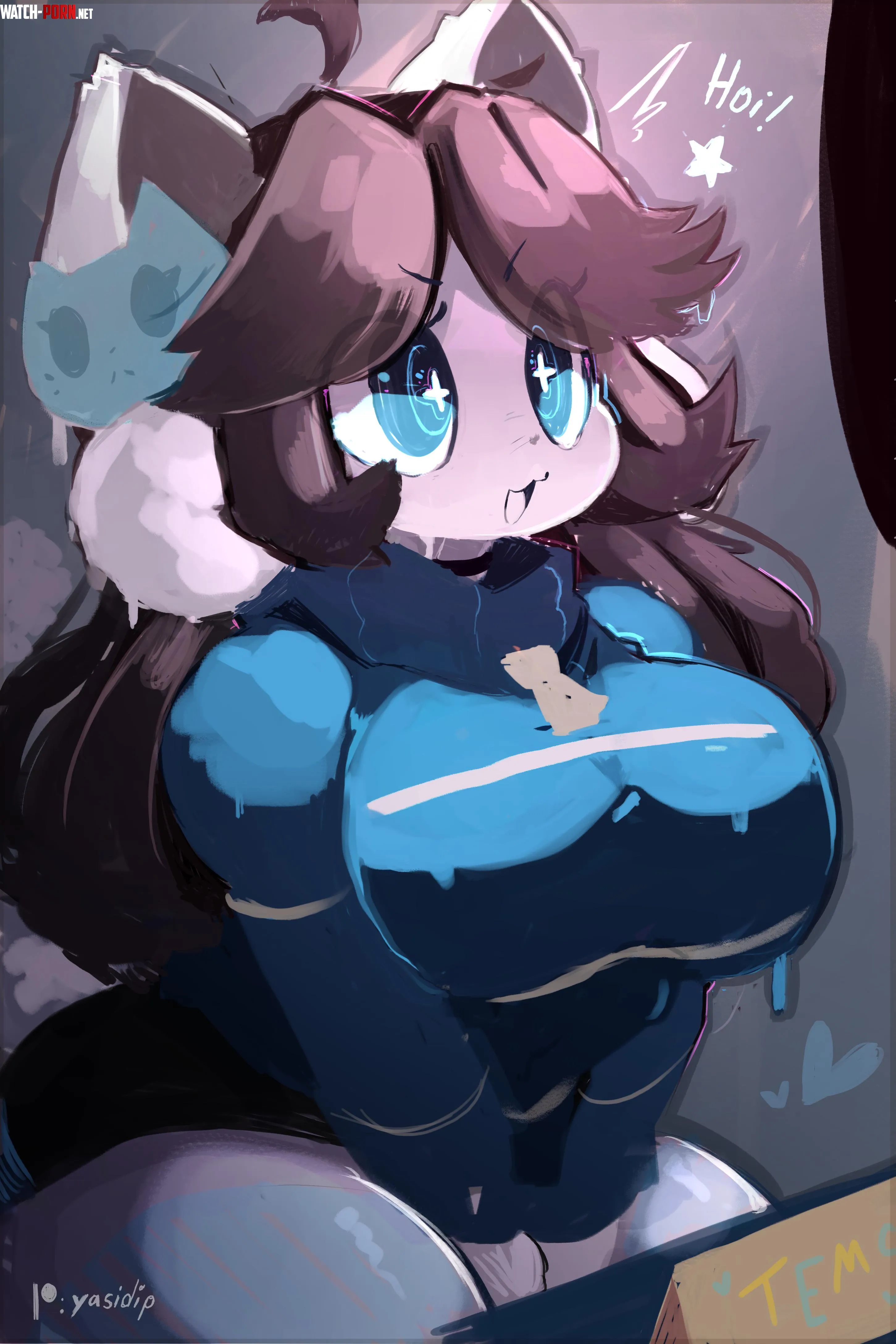 welcom to da TEM SHOP Temmie yasidip by a_burner_account_lol