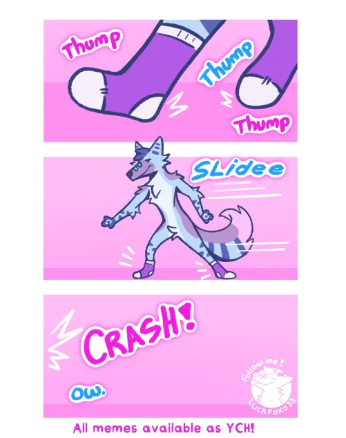 Thumbnail ADHD Transportation OC by LuckFoxo33 in Furry Category